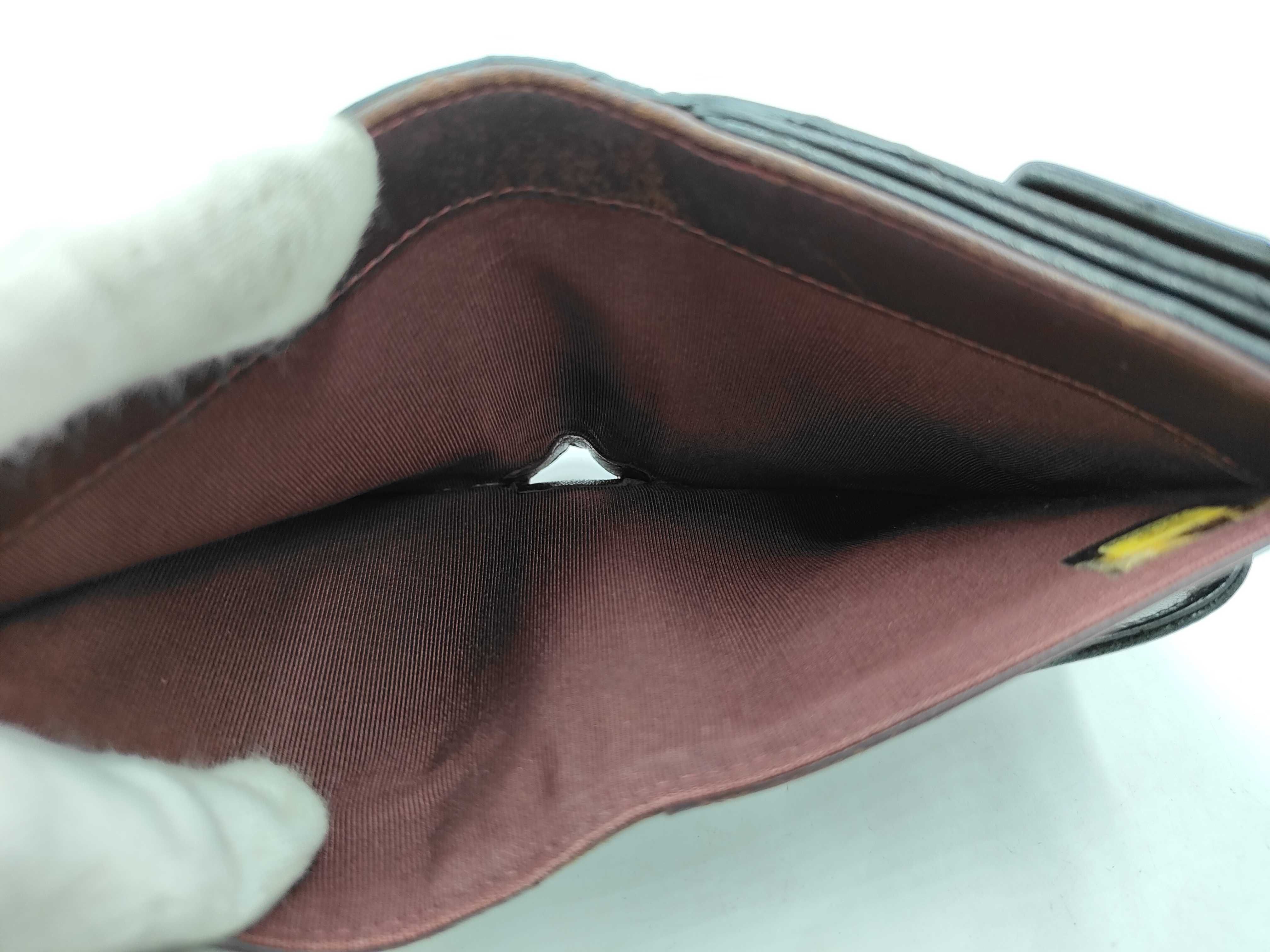 Coco Mark Matelassé Lambskin Folding Wallet (with seal) — view 13