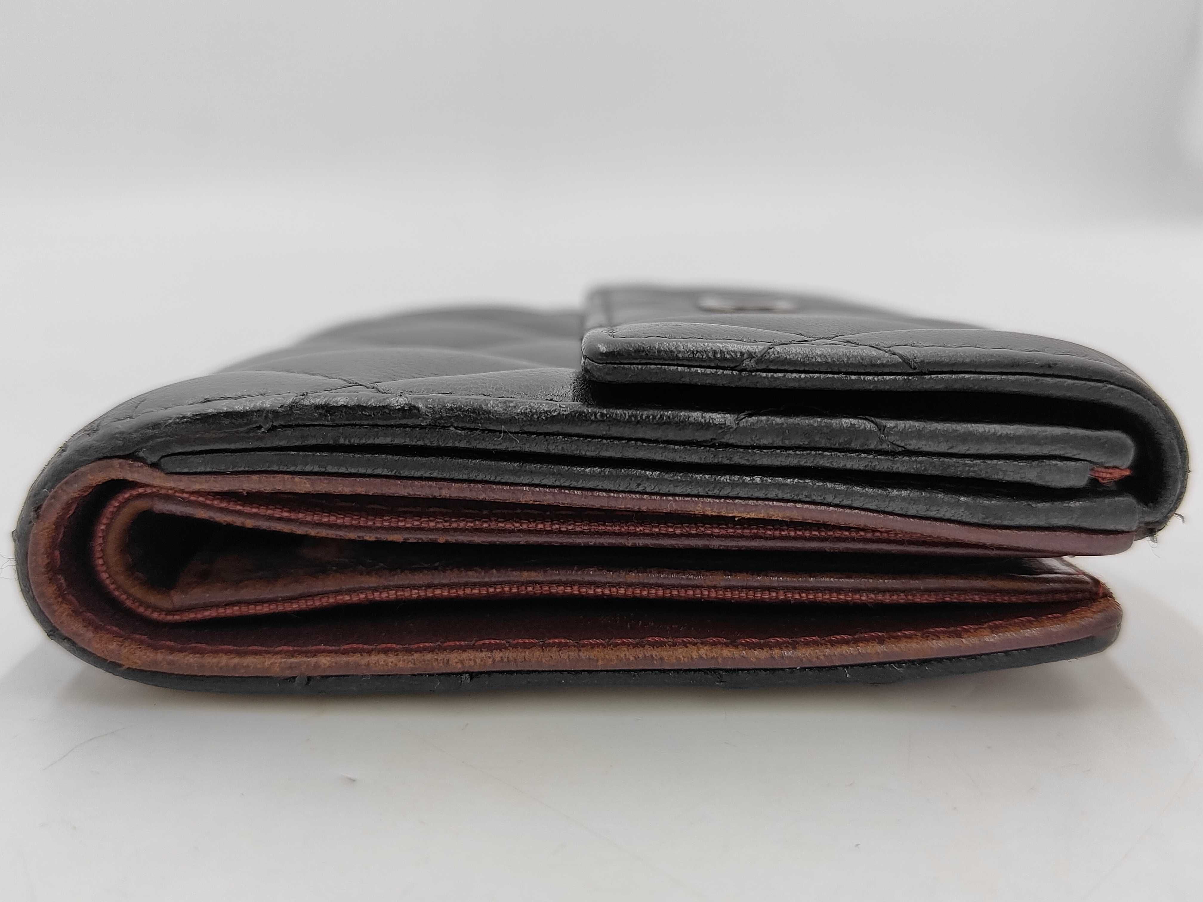 Coco Mark Matelassé Lambskin Folding Wallet (with seal) — view 4