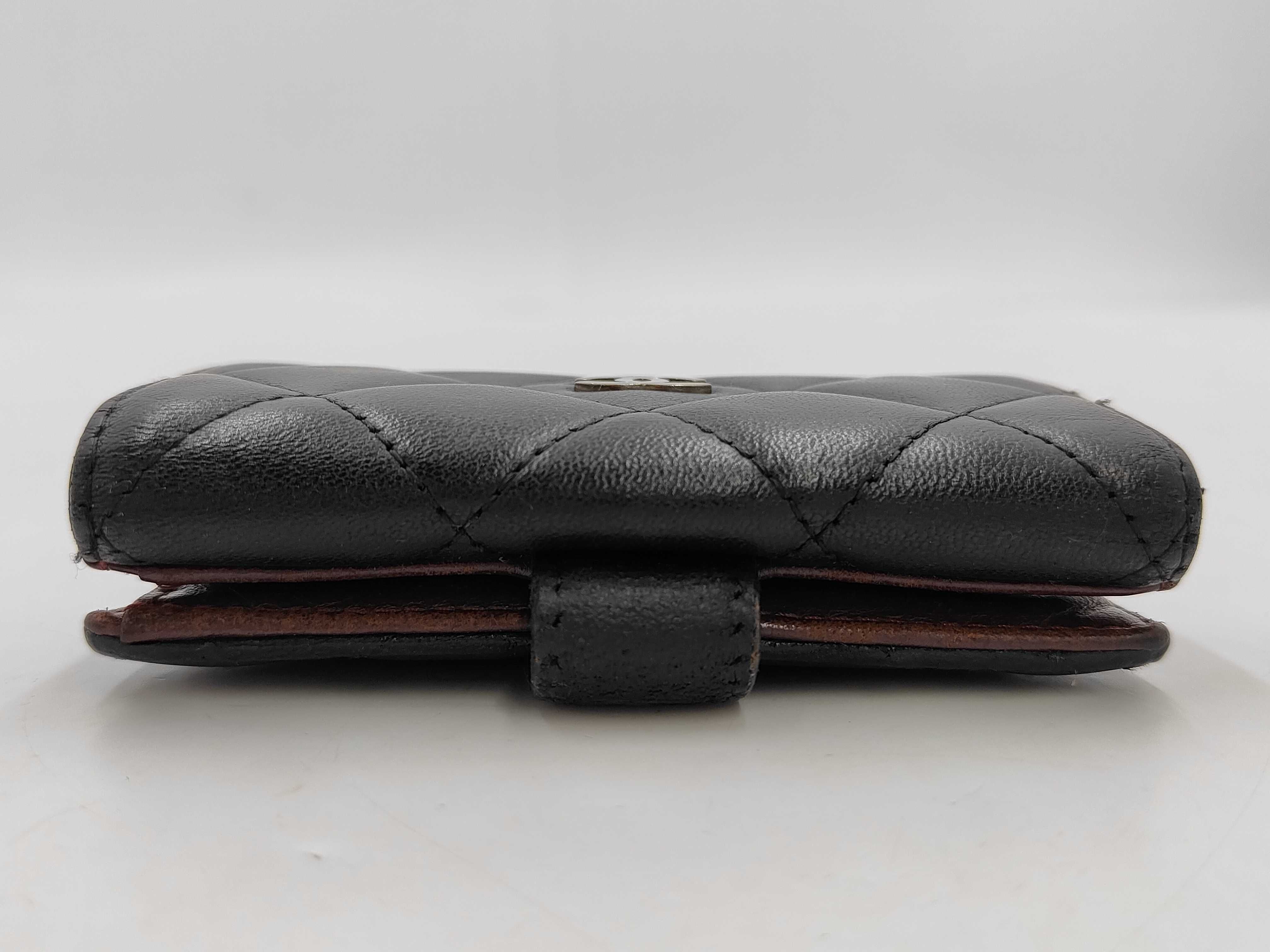 Coco Mark Matelassé Lambskin Folding Wallet (with seal) — view 5
