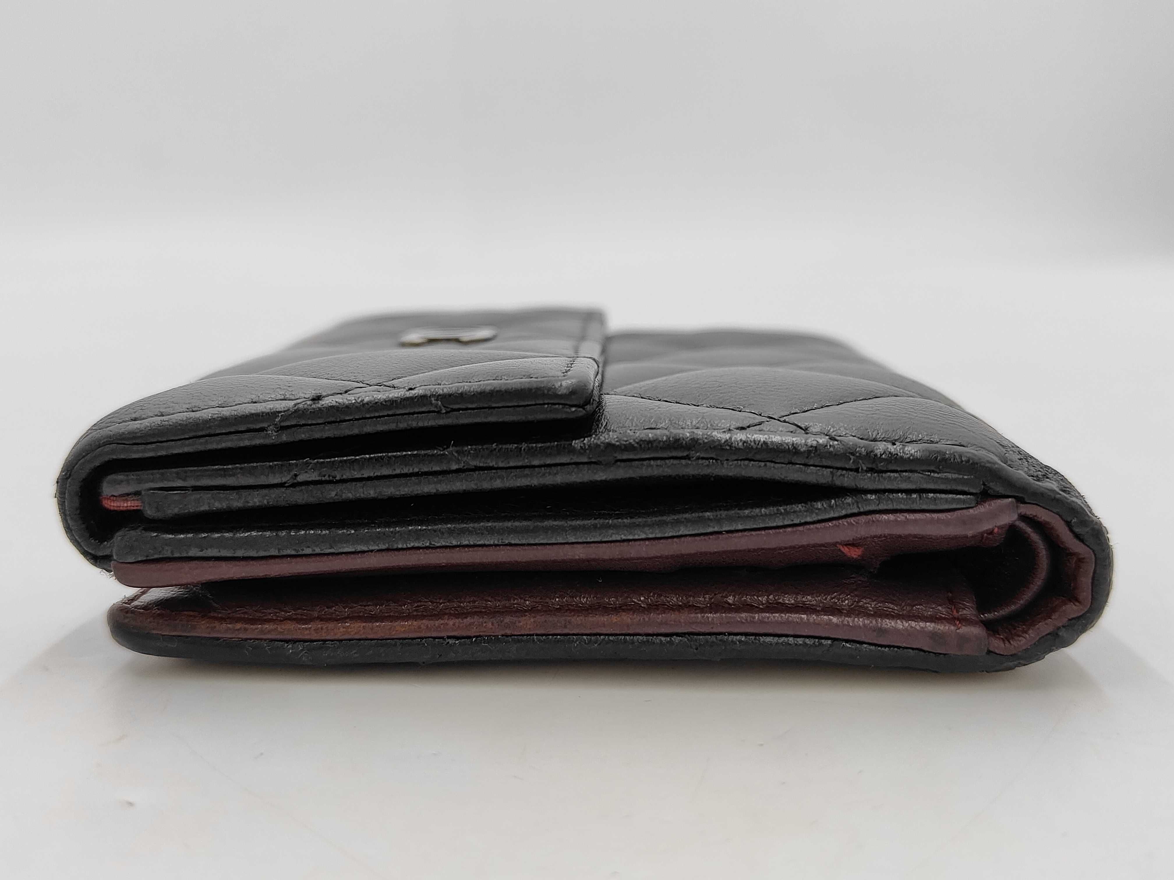 Coco Mark Matelassé Lambskin Folding Wallet (with seal) — view 6