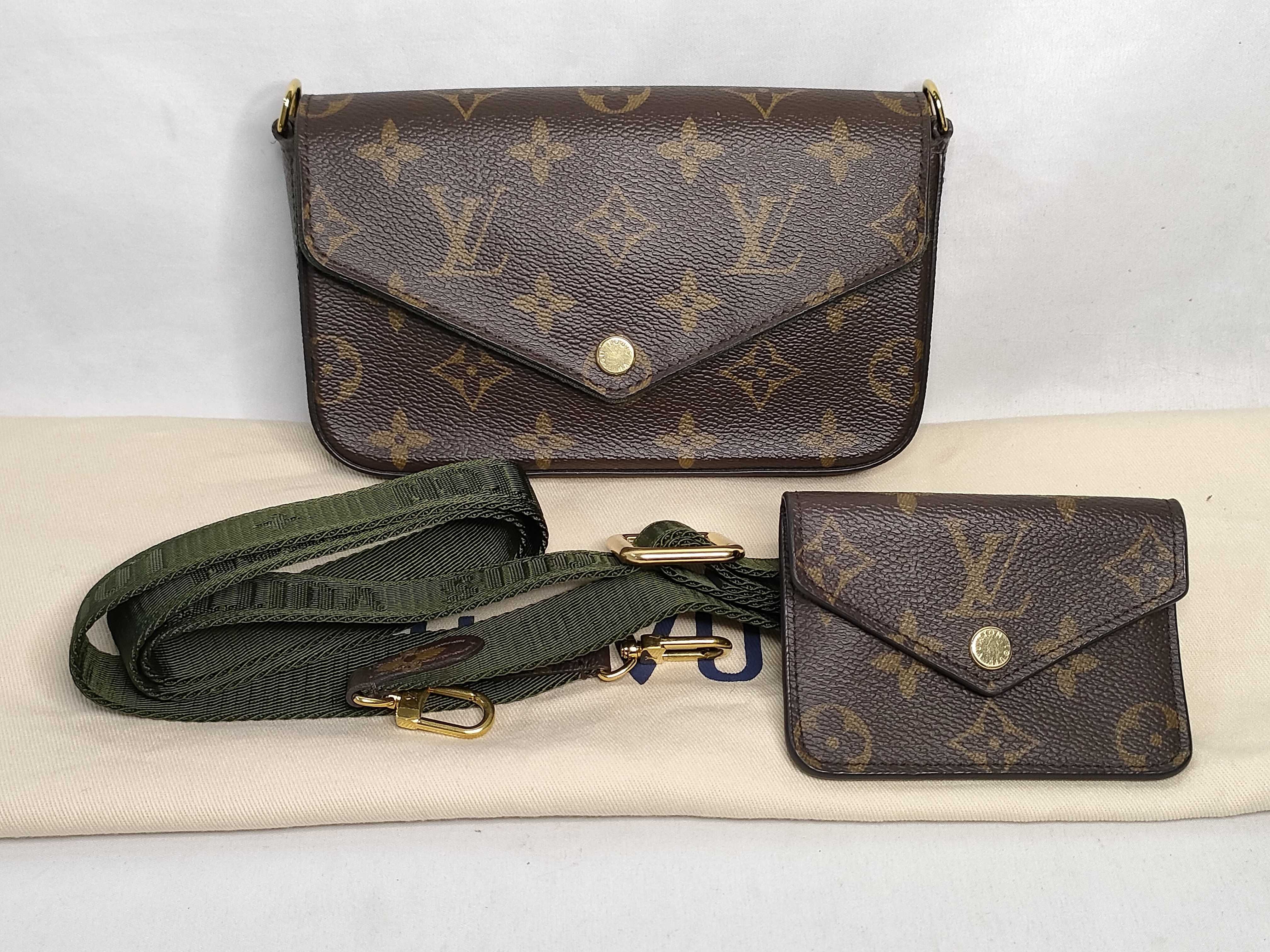 Monogram Louis Vuitton Monogram Multi Pochette Felicie M80091 Shoulder Bag