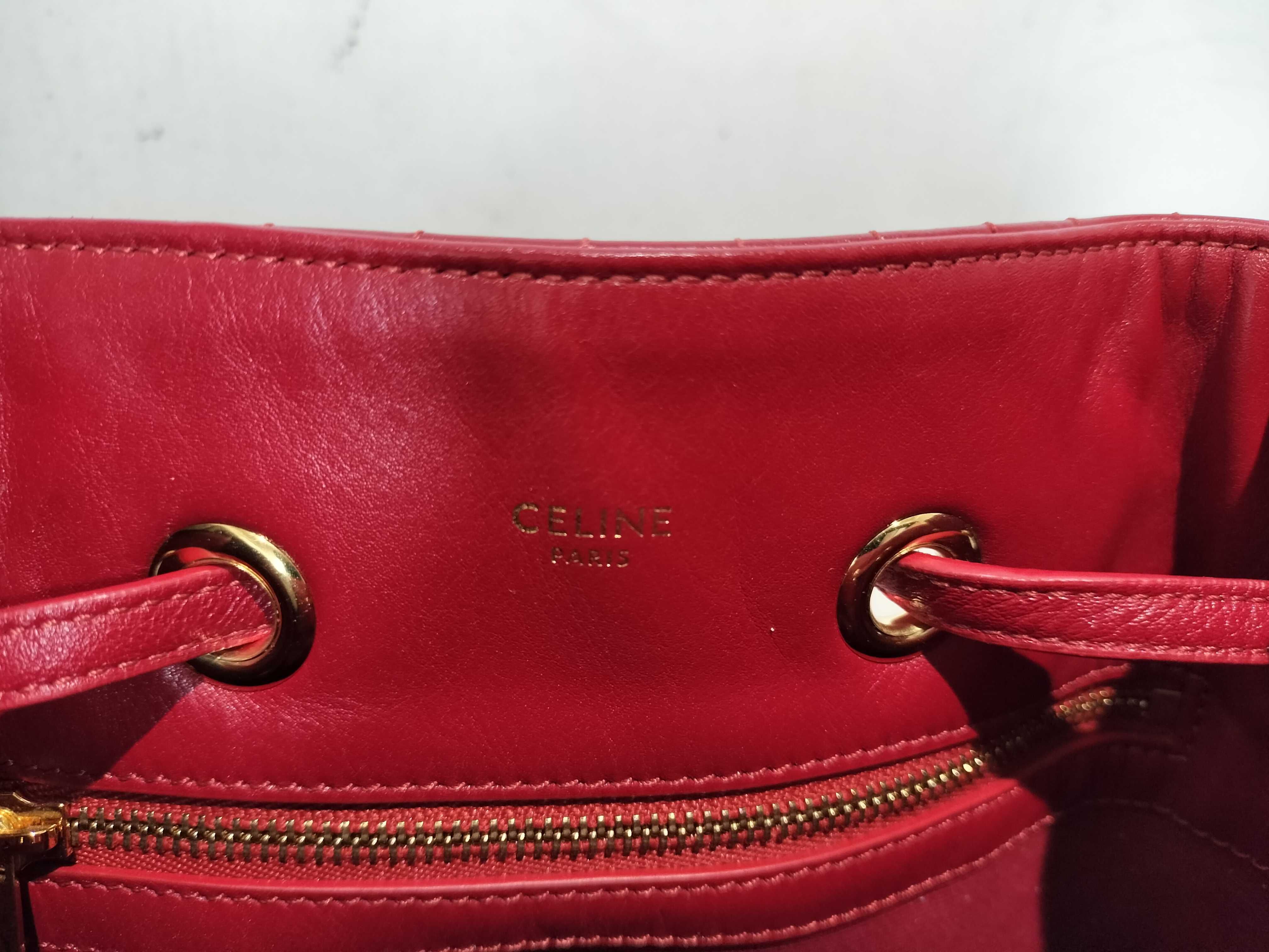 C Charm Leather Backpack Rucksack — view 9