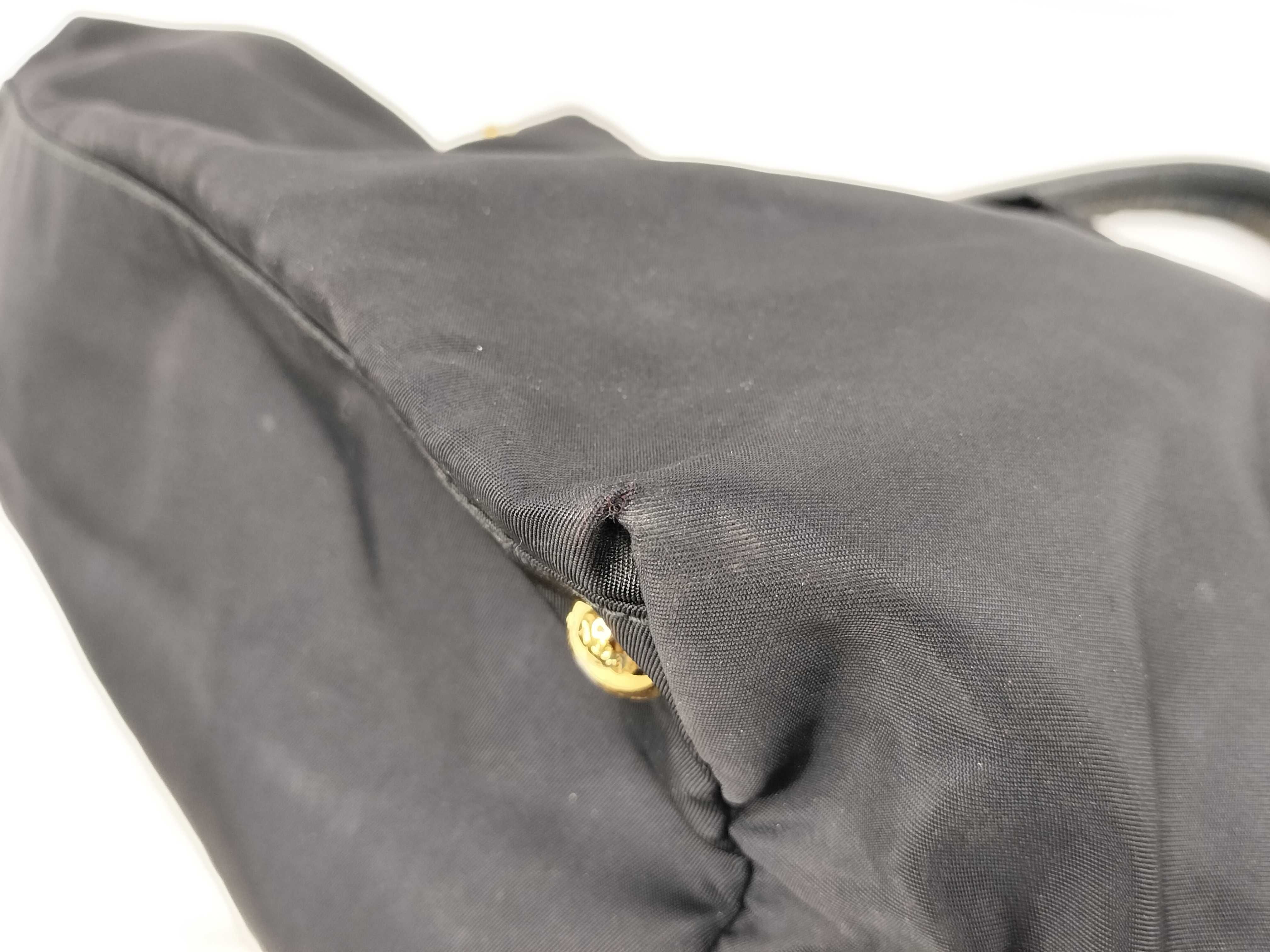 Nylon Prada Ribbon Motif Handbag — view 6