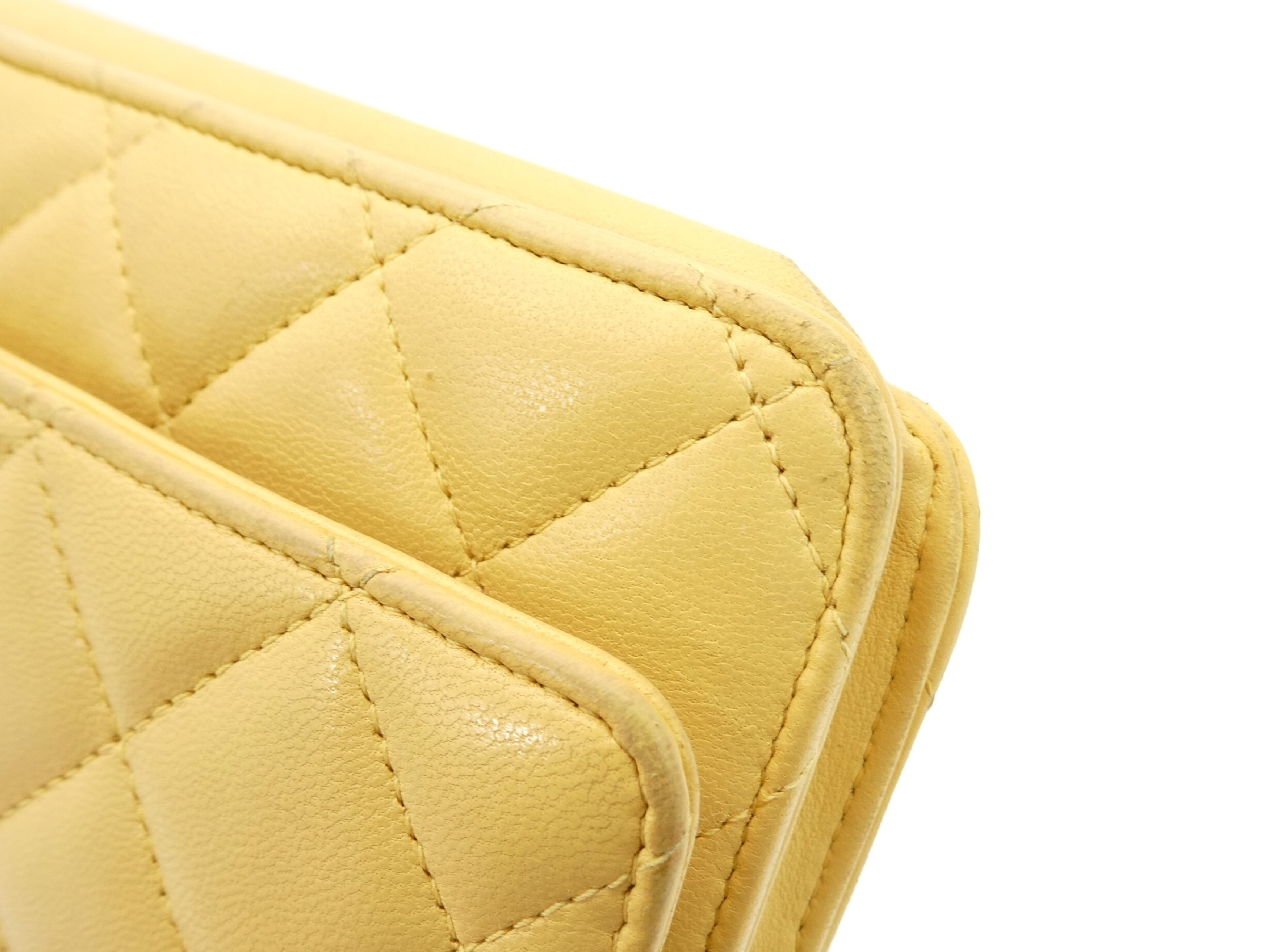Matelassé Coco Mark Chain Wallet Shoulder Bag — view 12