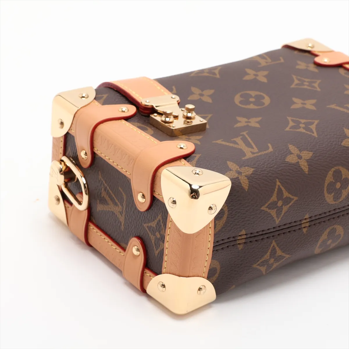 Monogram Side Trunk PM M46815 Brown (RFID detected) — view 4
