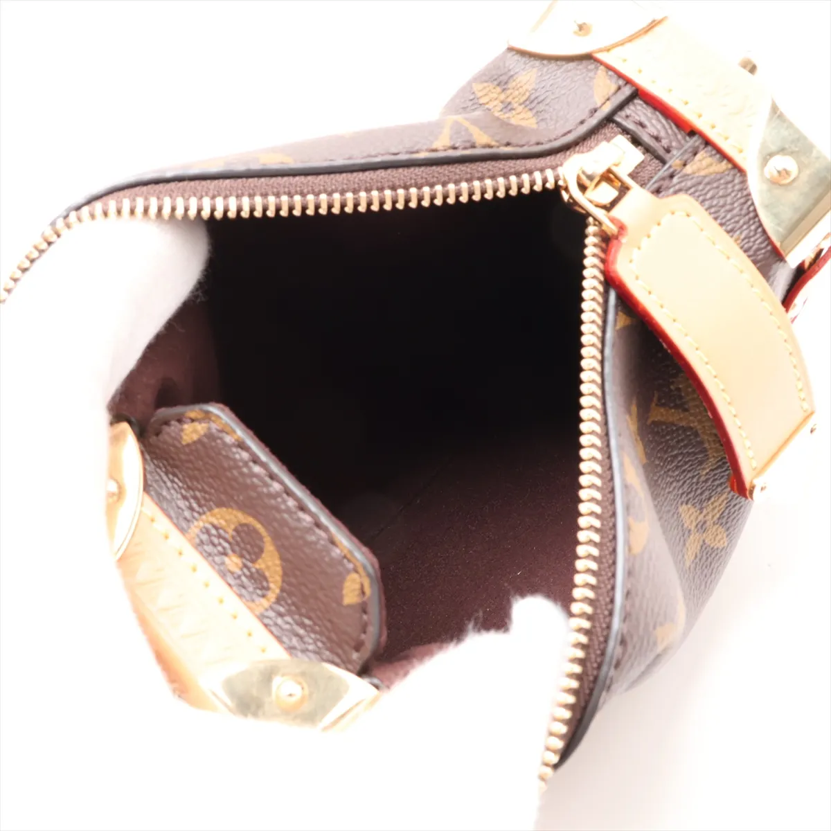 Monogram Side Trunk PM M46815 Brown (RFID detected) — view 6