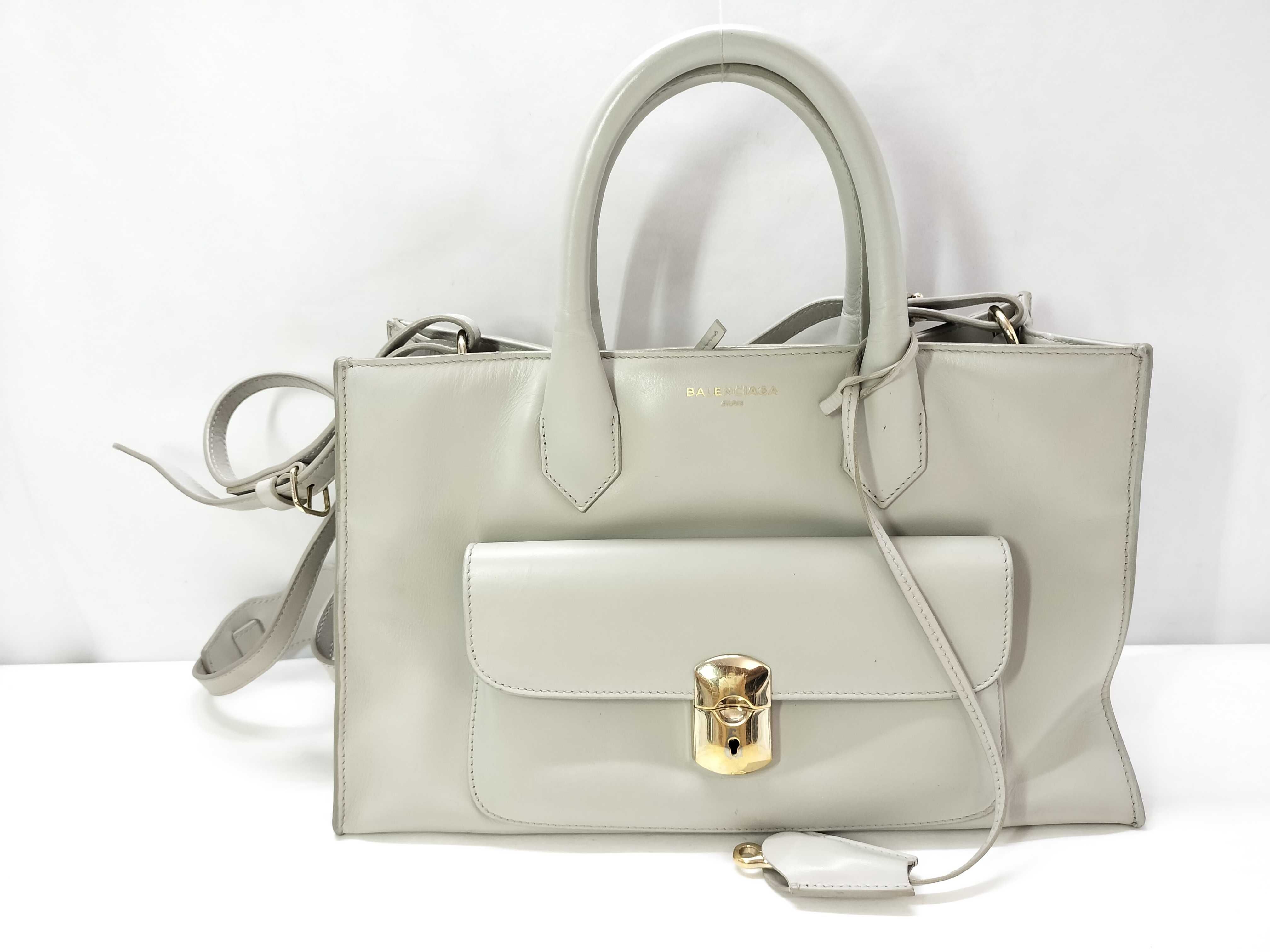 Le Dix handbag, white handbag