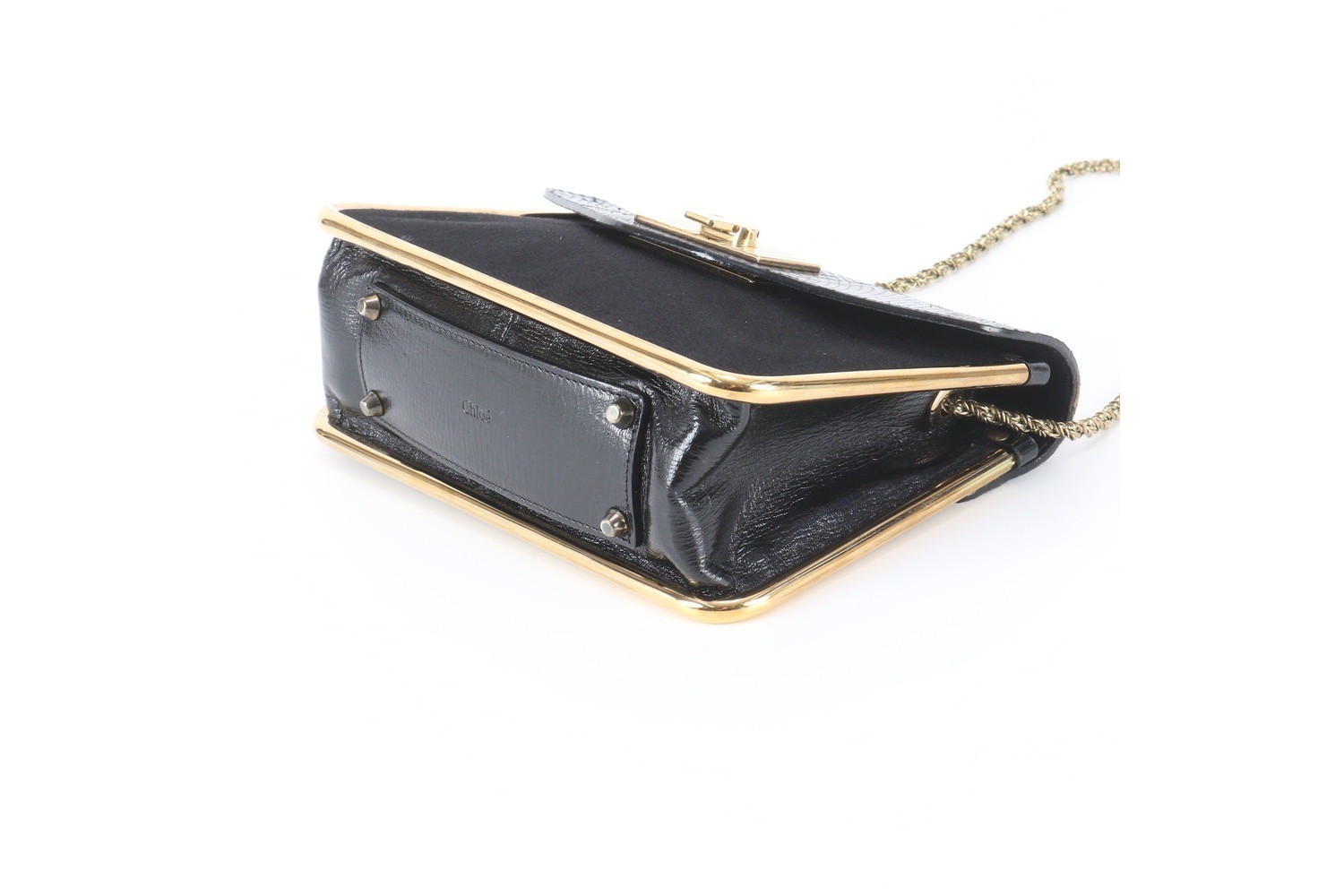 Sally Python Leather Shoulder Bag — view 4