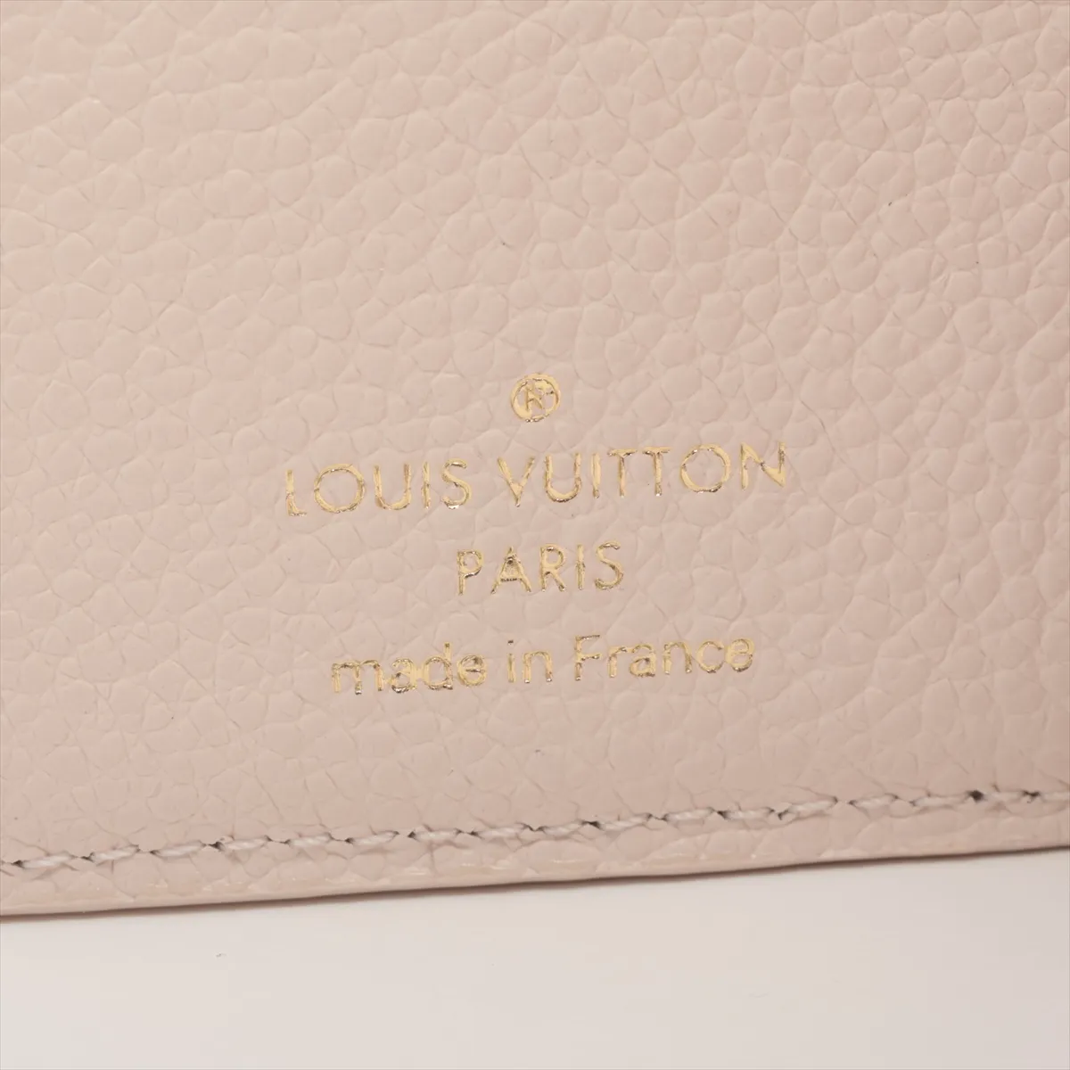 LV x TM Monogram Empreinte Portefeuille Claire M83481 Pink Compact Wallet (RFID detected) — view 7