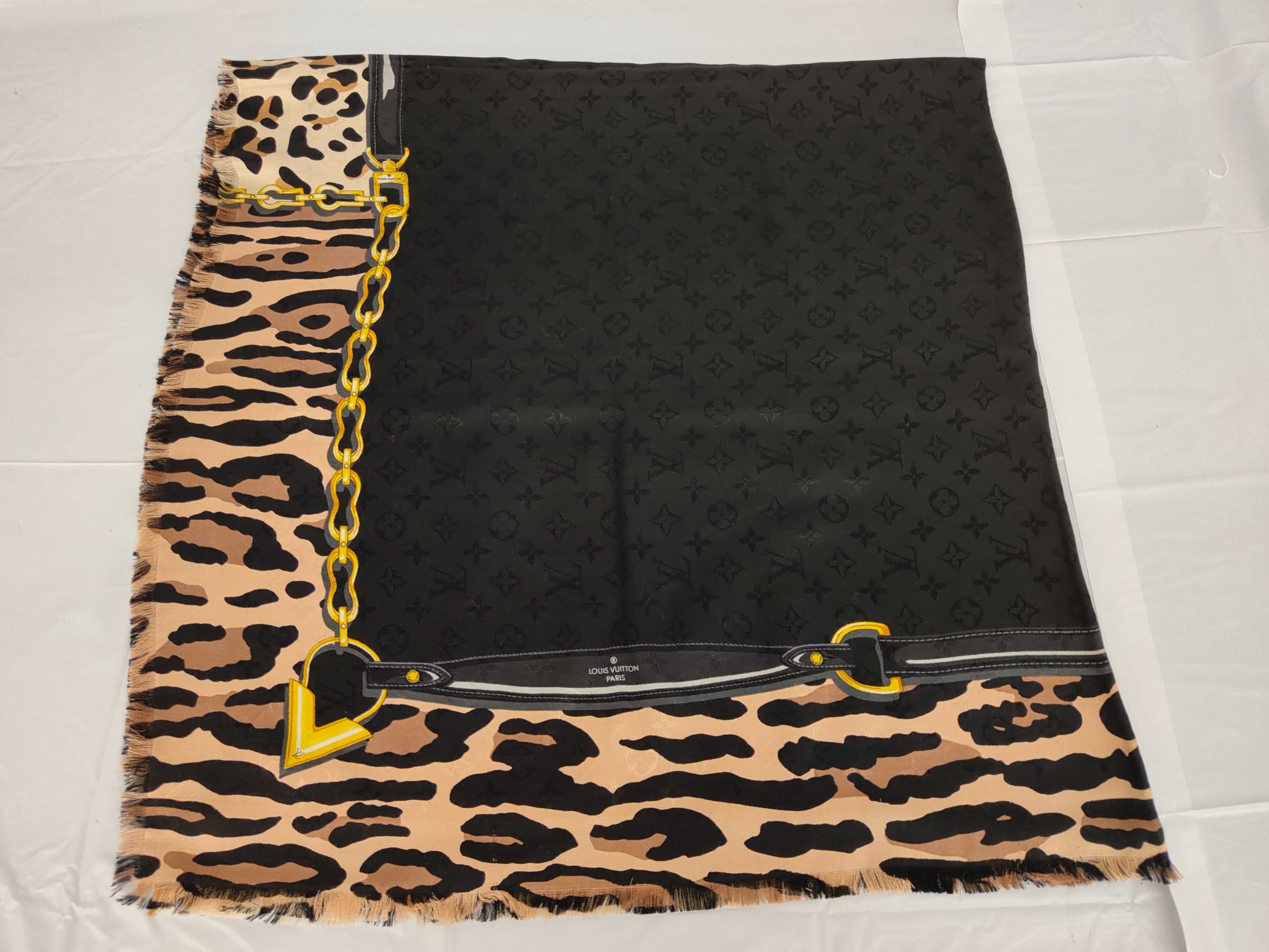 Leopard Print Stole MR0138 MP2308 Large Stole Shawl Other Accessories