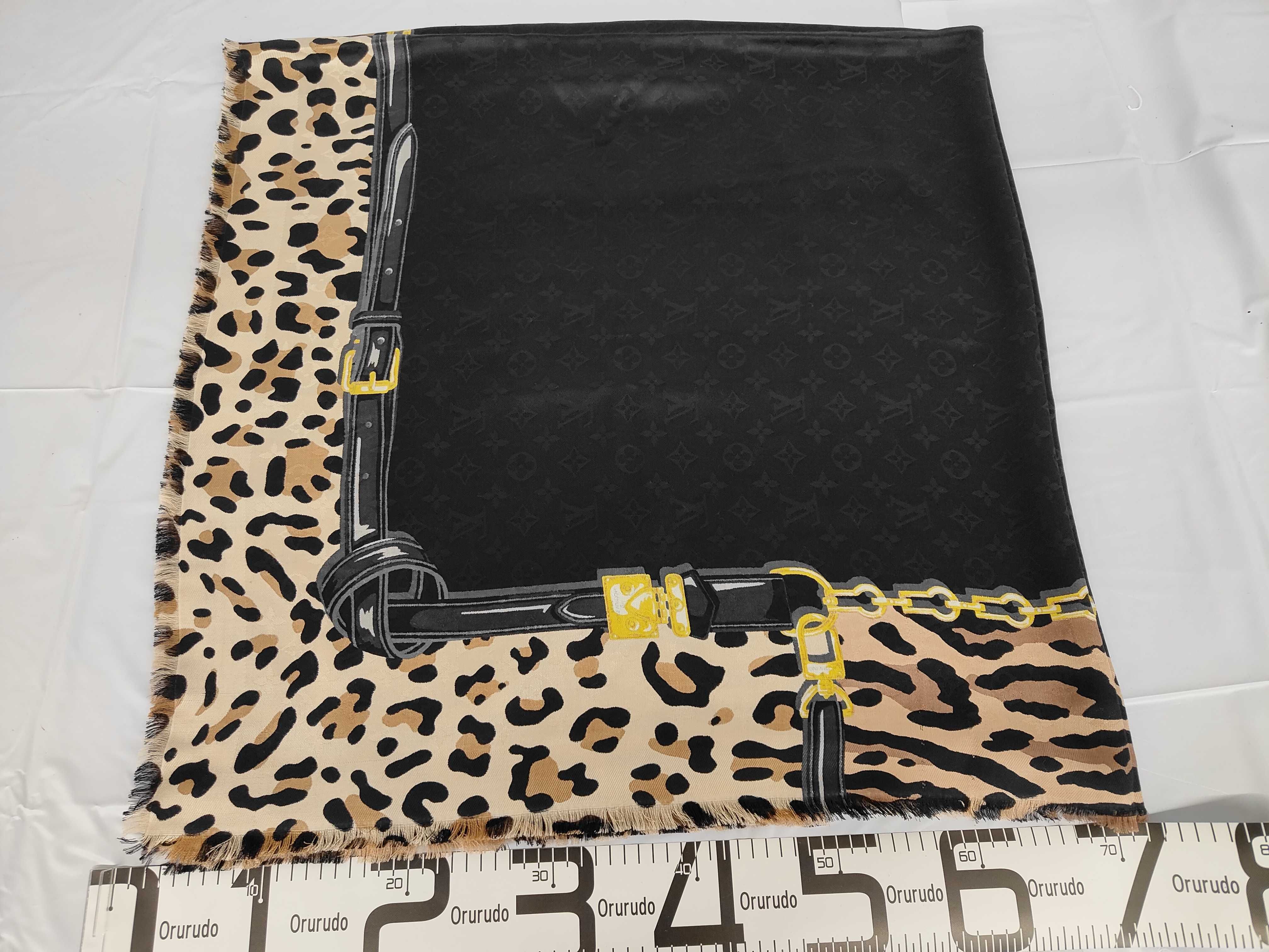Leopard Print Stole MR0138 MP2308 Large Stole Shawl Other Accessories — view 2