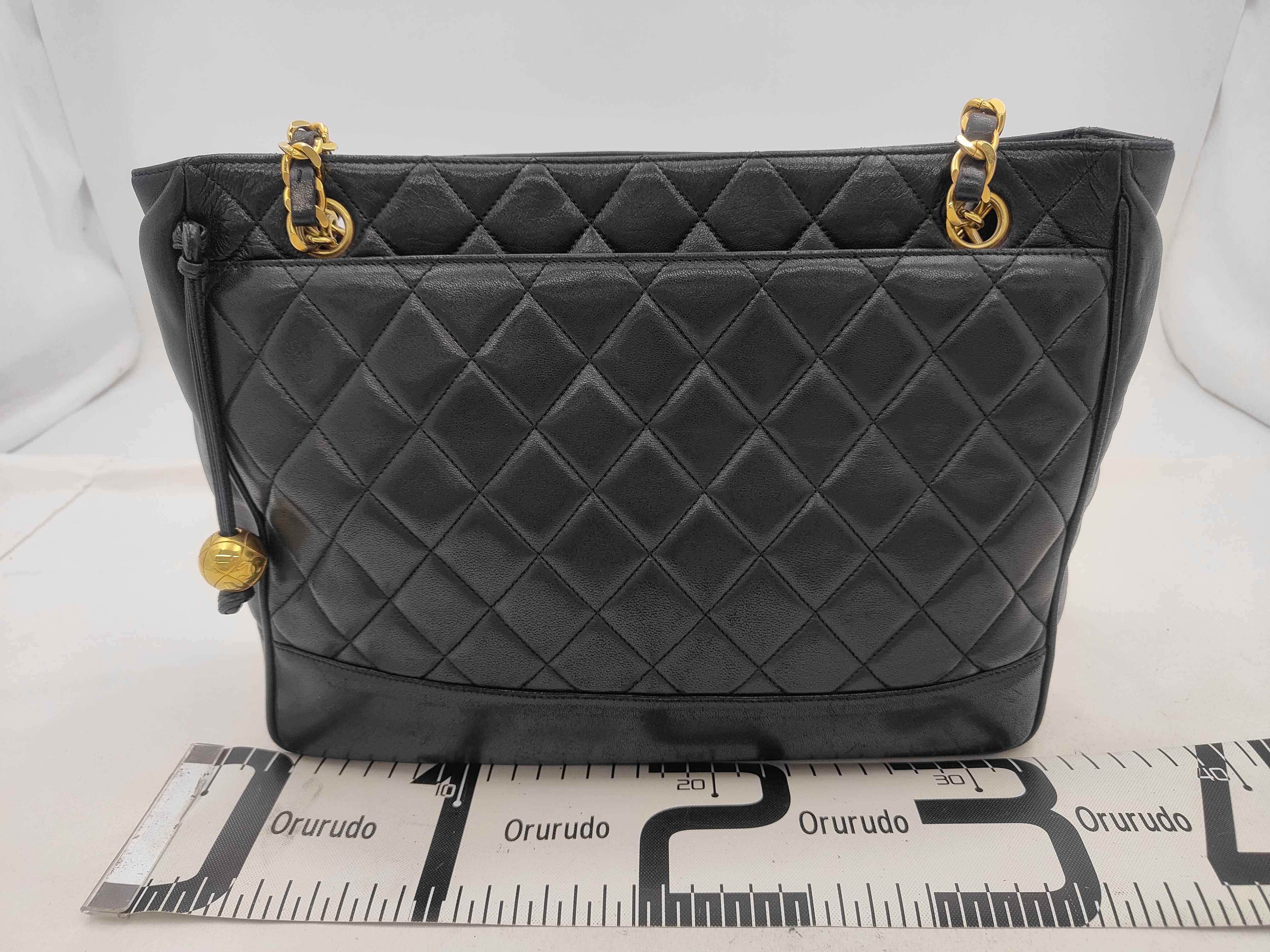Matelassé Ball Charm Chain Shoulder Bag — view 2
