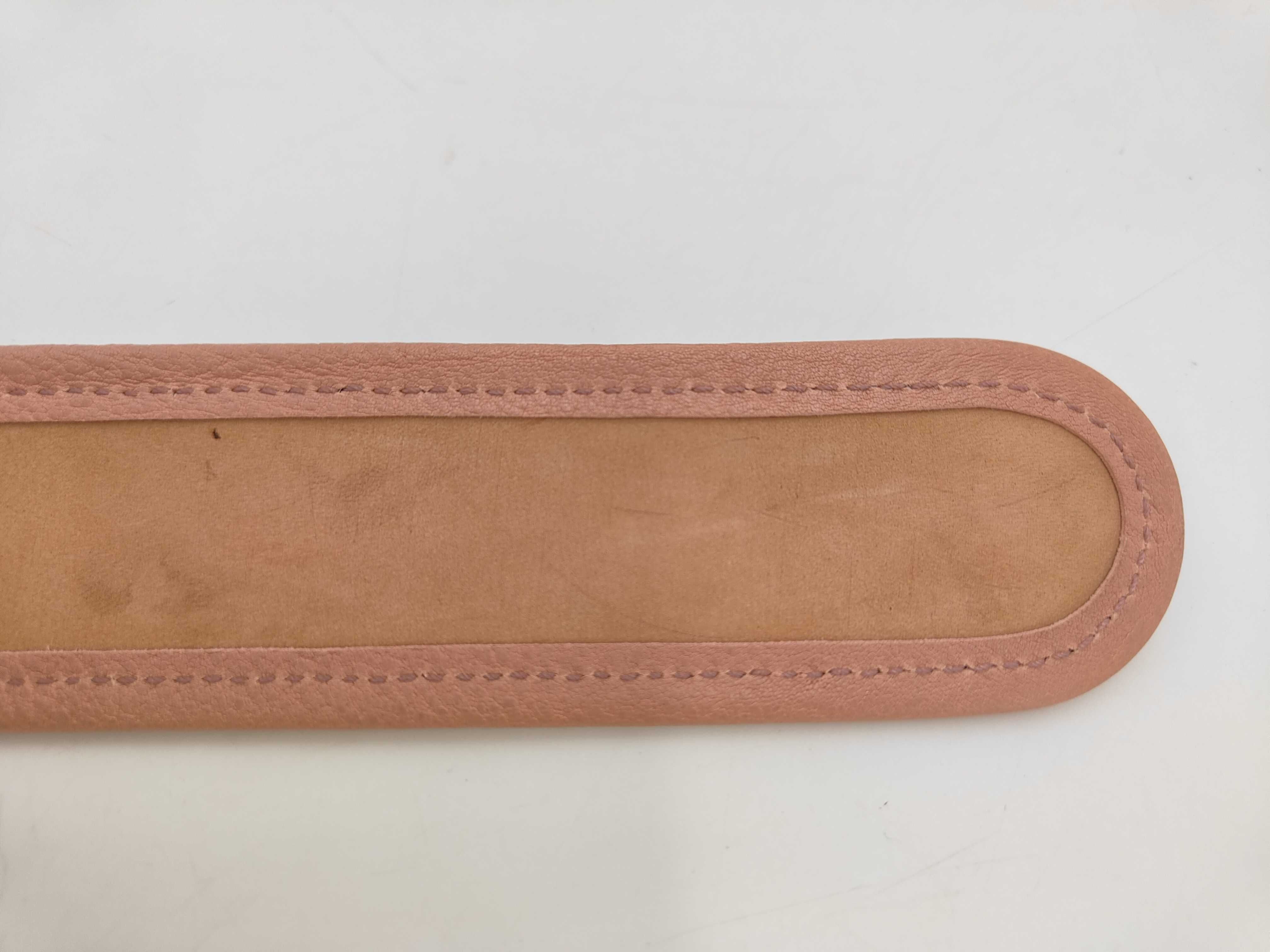 GG Canvas & Leather Heart Buckle Belt — view 6