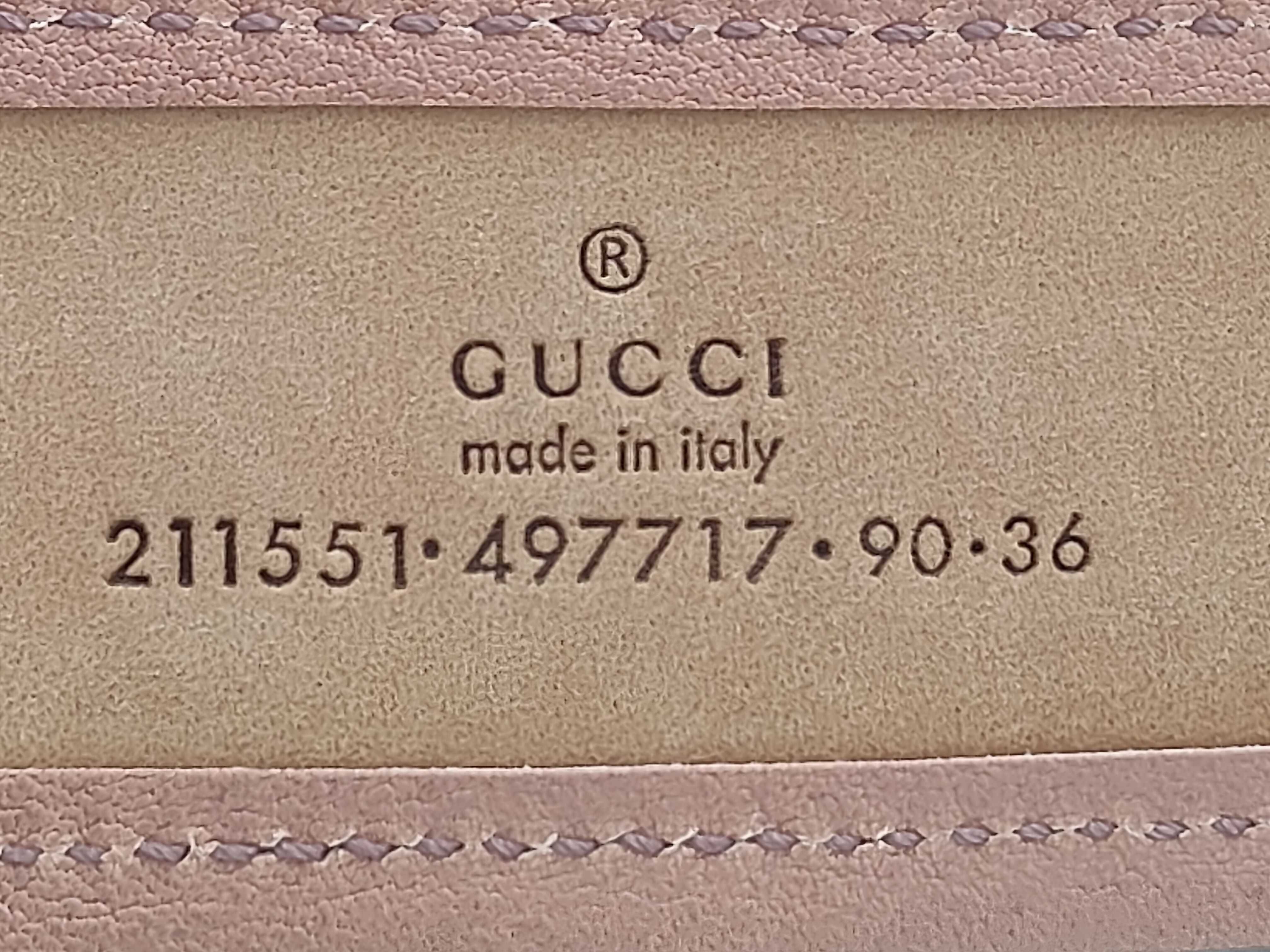 GG Canvas & Leather Heart Buckle Belt — view 7