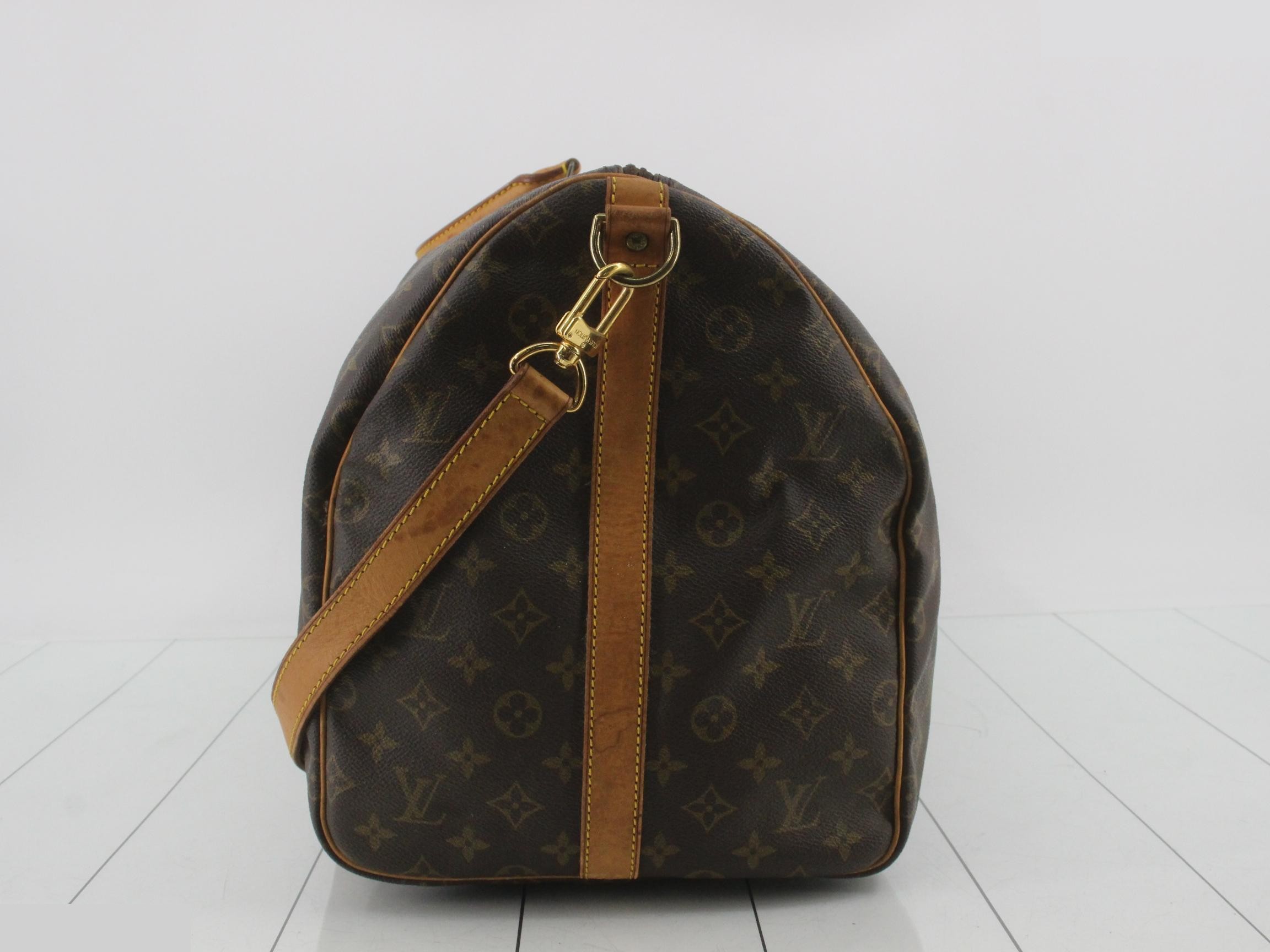Keepall Bandoulière 55 with shoulder strap — view 3