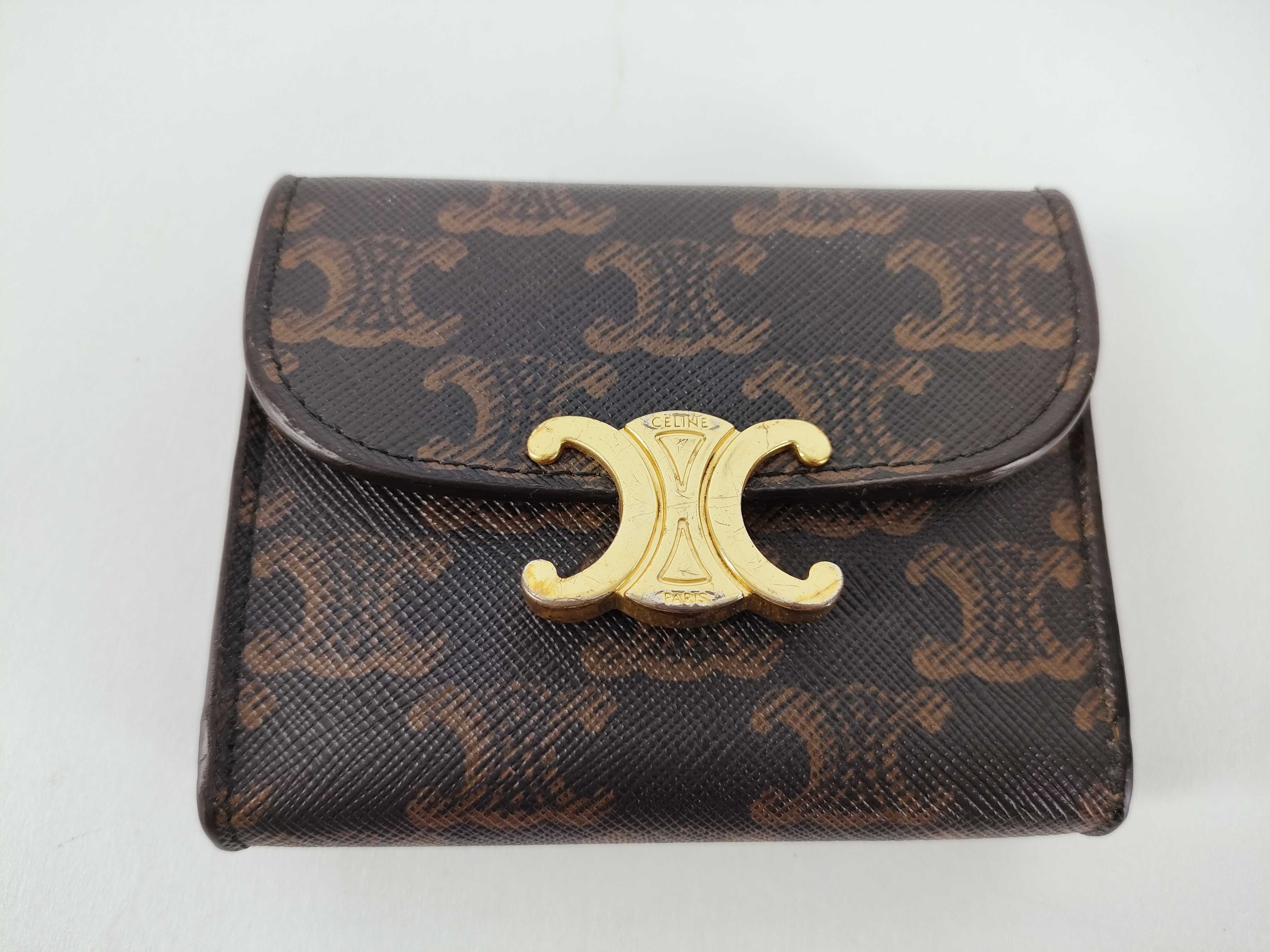 Triomphe Compact Wallet Folding Wallet