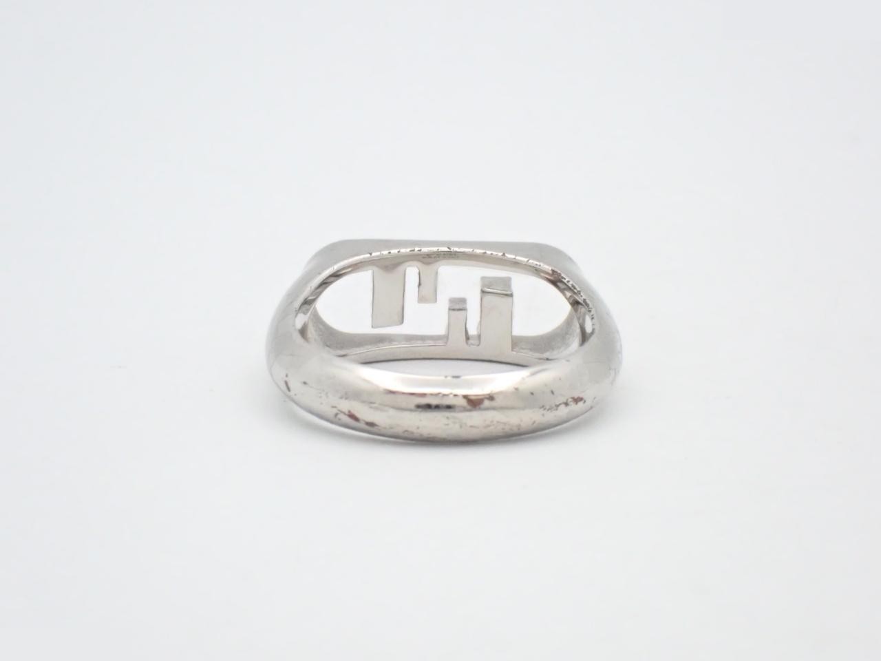 Auroch ring, precious metal ring, size #22.5 — view 2