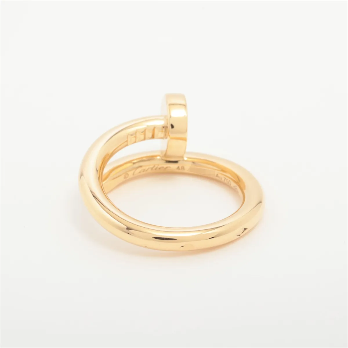 Juste un Clou Ring, 750 (Yellow Gold), 7.2g, Size 48, AMB316. — view 2
