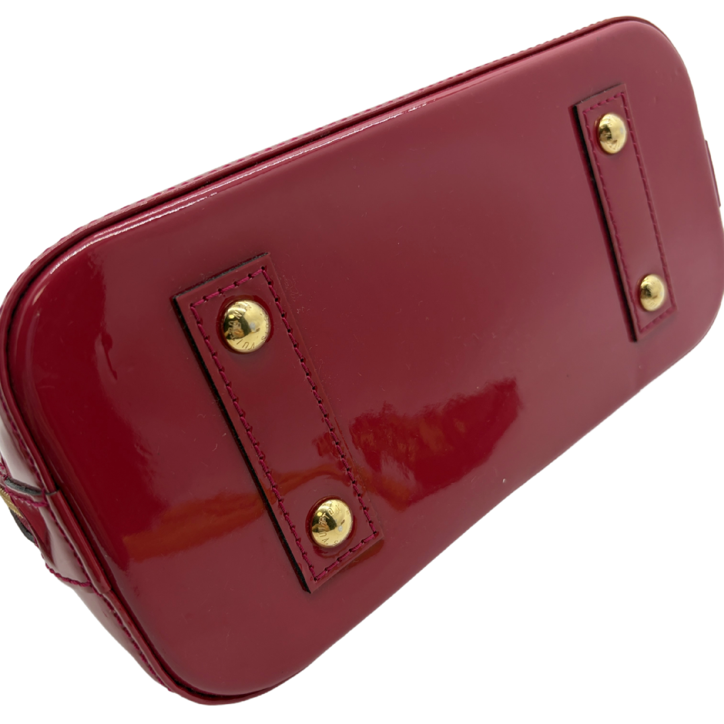 Alma BB Monogram Vernis 2-Way Handbag Shoulder Bag — view 4