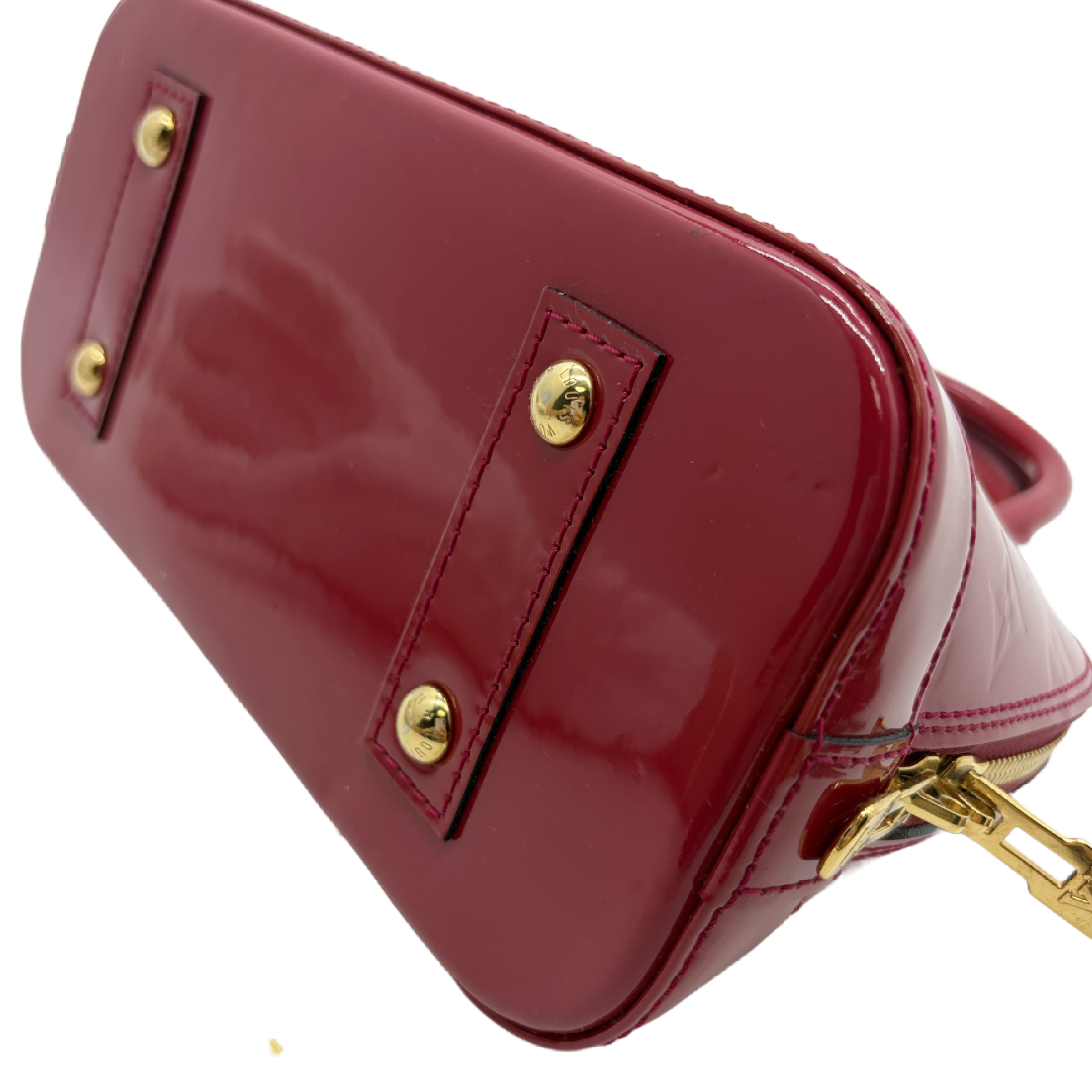 Alma BB Monogram Vernis 2-Way Handbag Shoulder Bag — view 5
