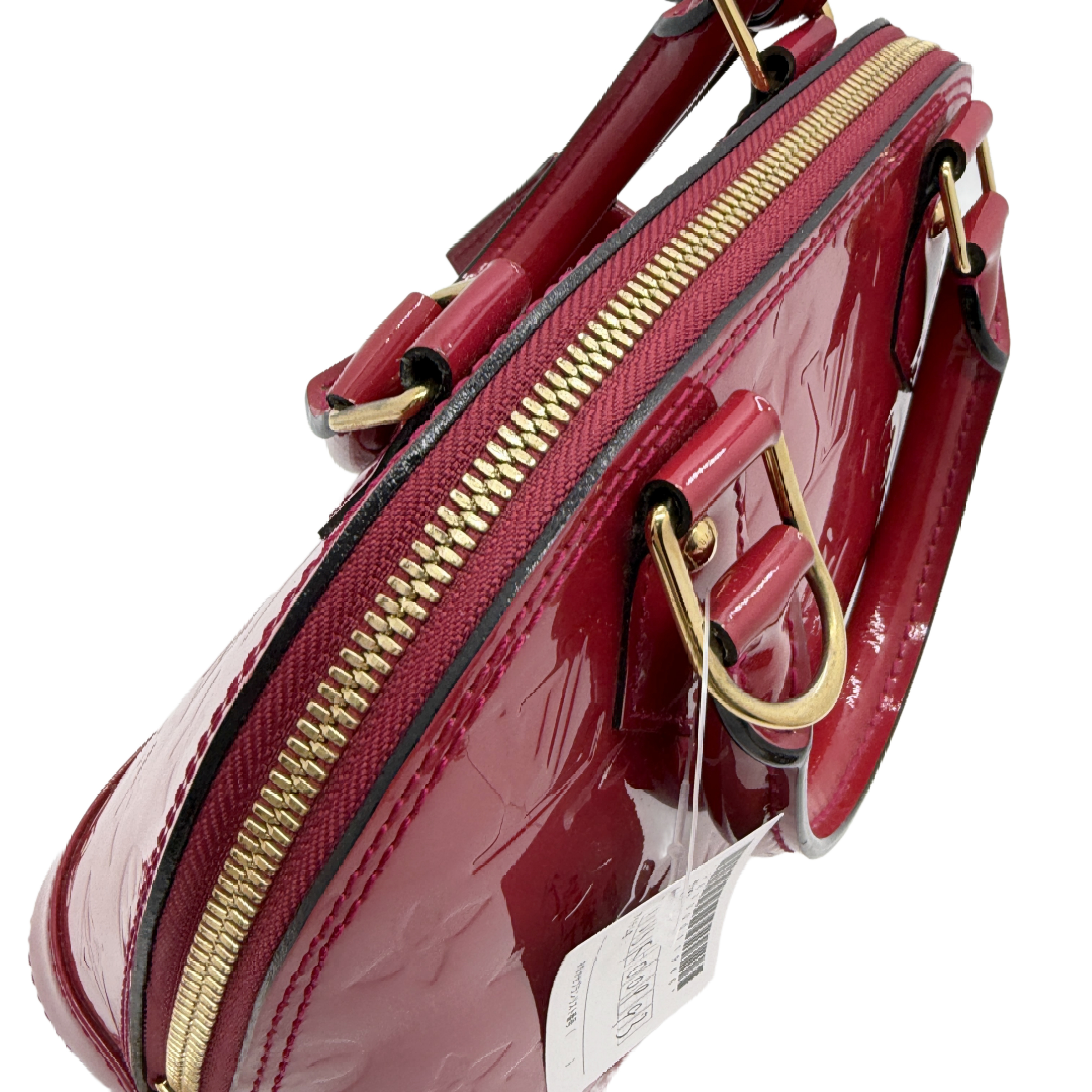 Alma BB Monogram Vernis 2-Way Handbag Shoulder Bag — view 7