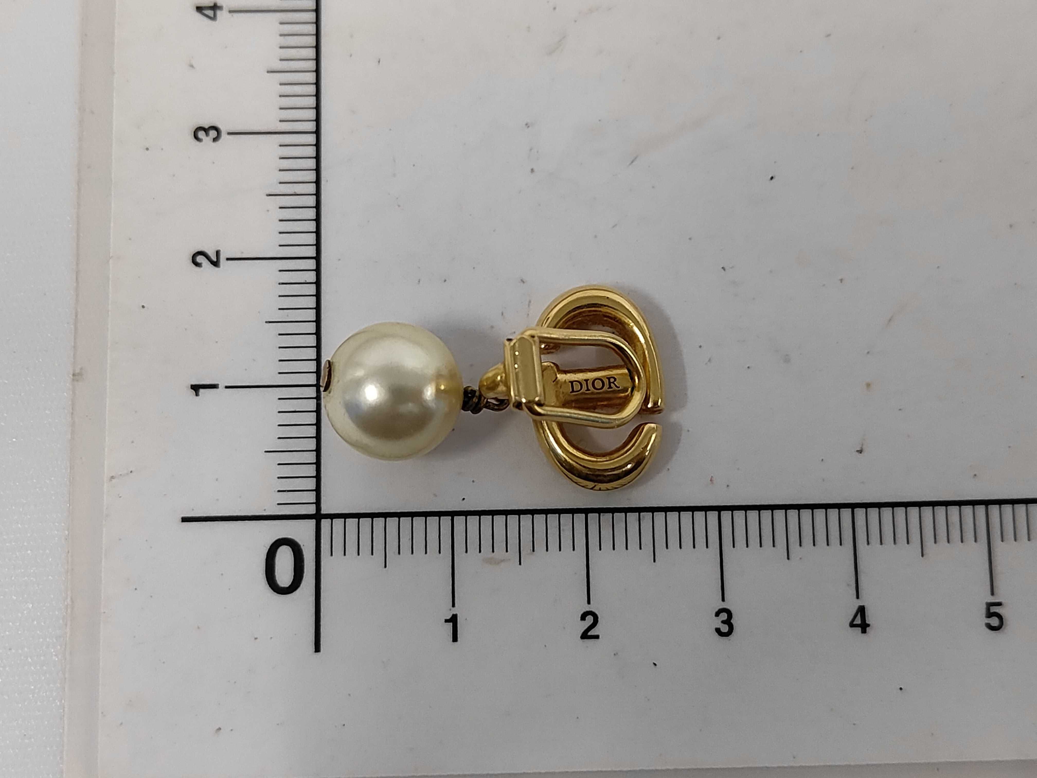 pearl earrings — view 4