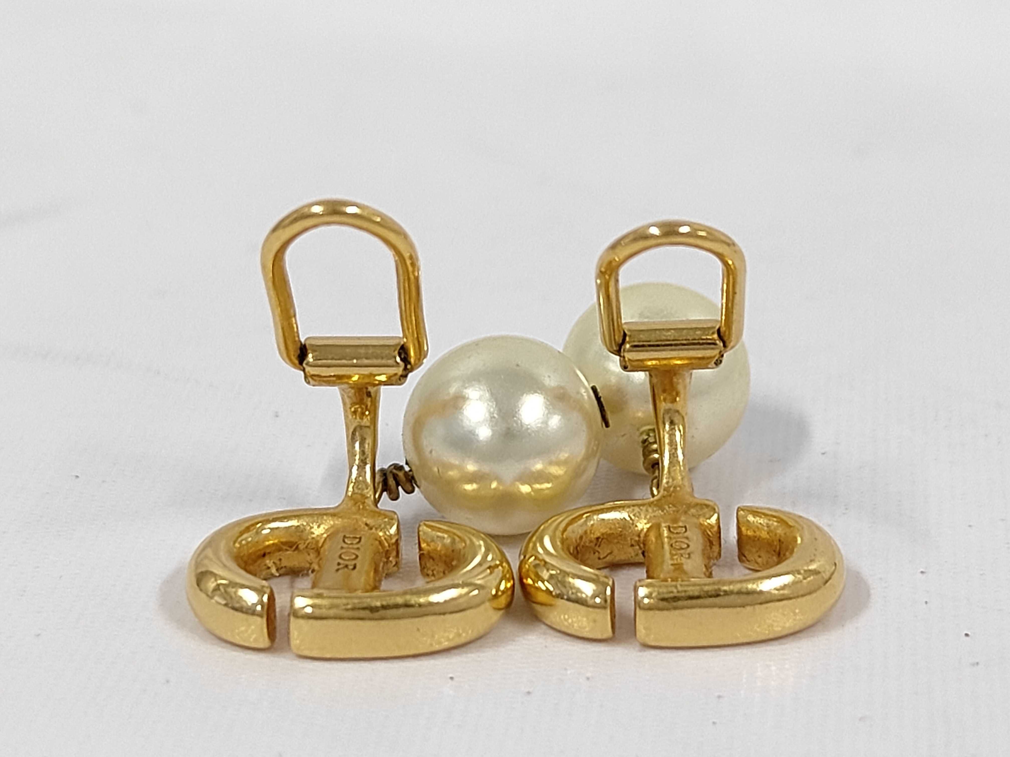 pearl earrings — view 6