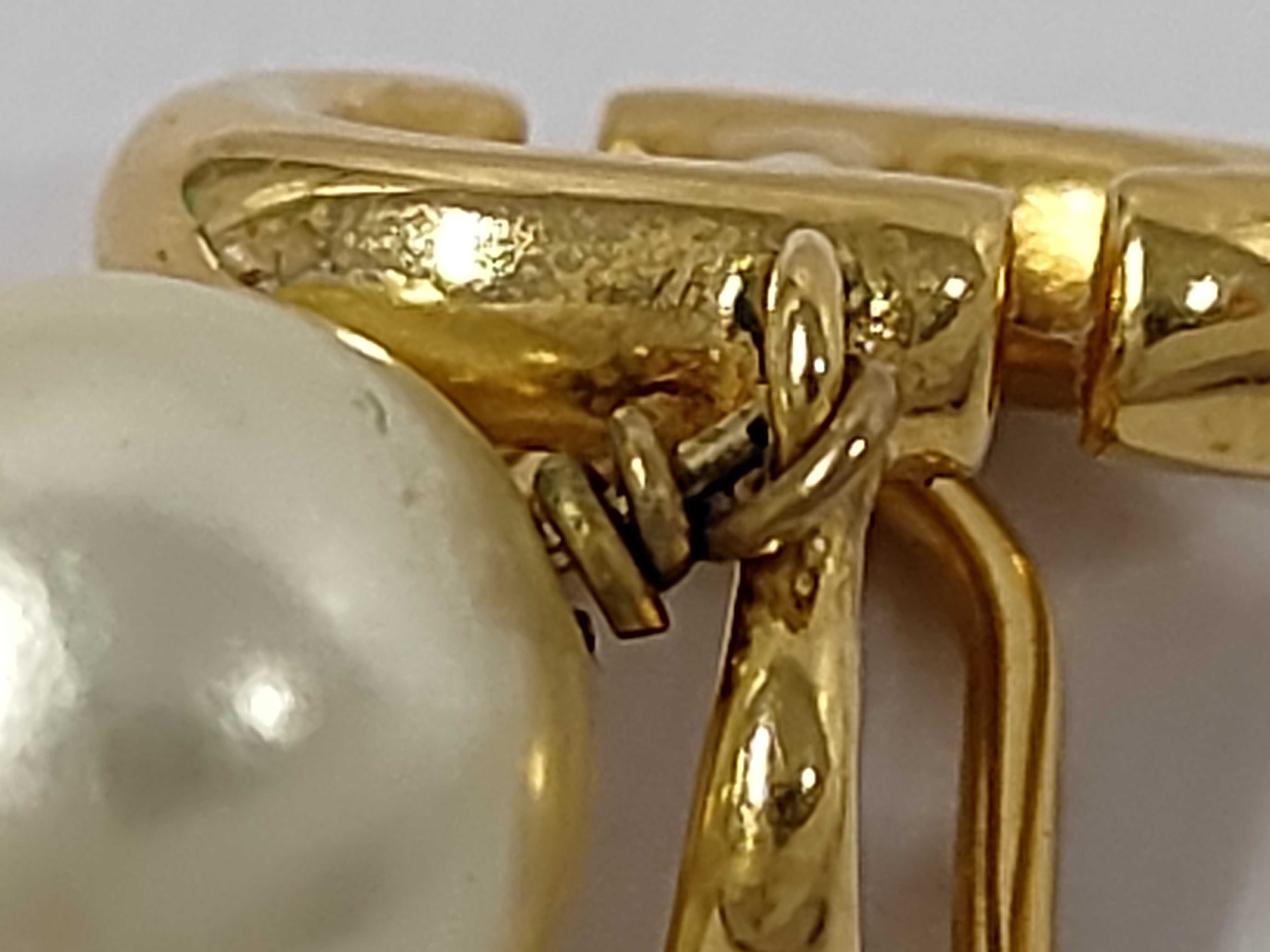 pearl earrings — view 8