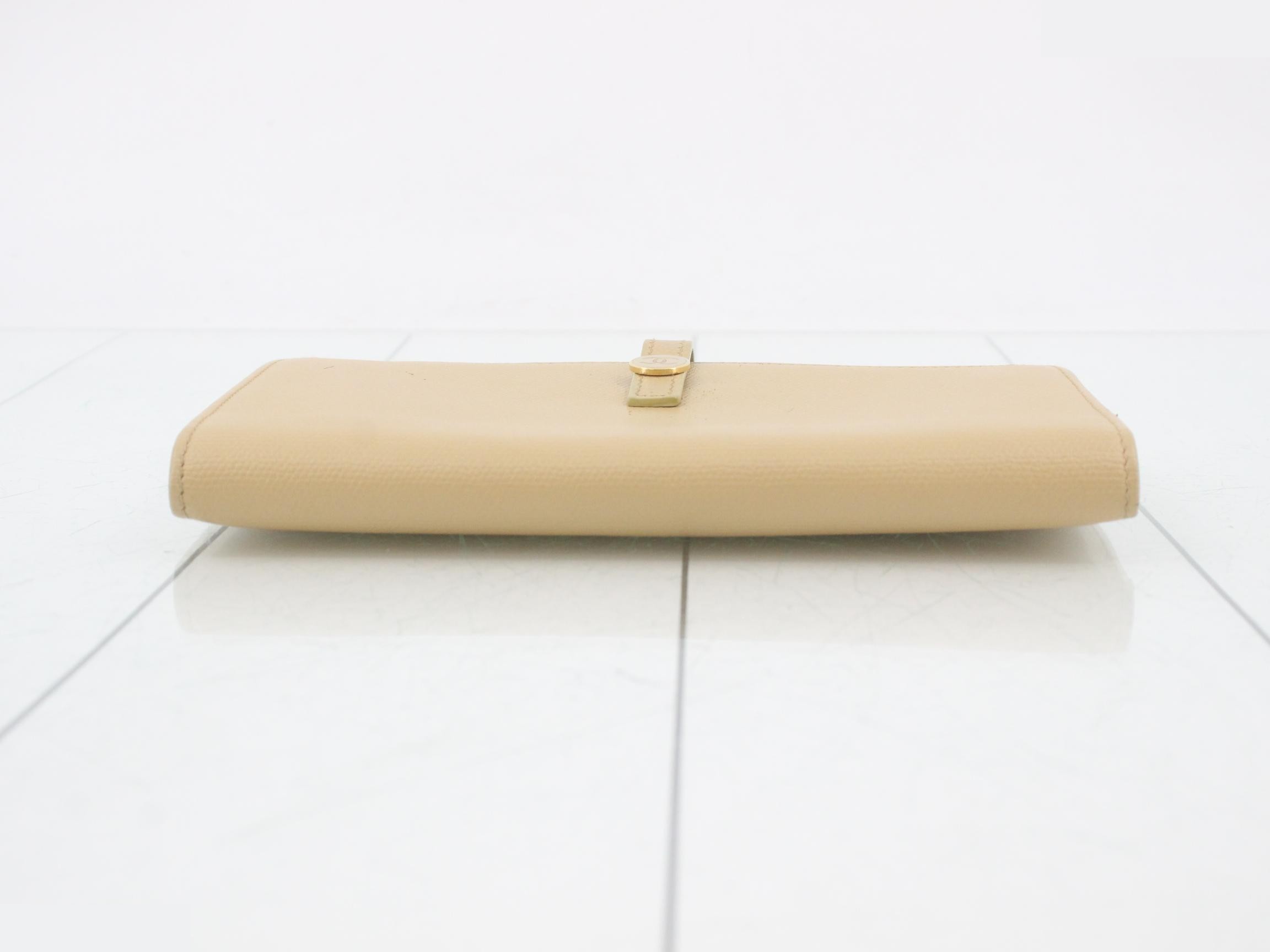 long wallet, beige — view 3