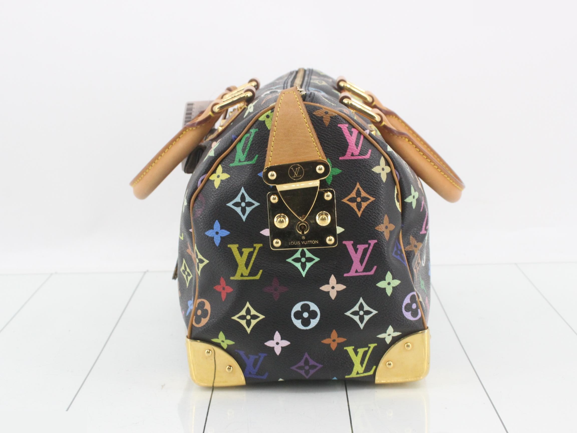 Monogram Multicolor Speedy 30 Noir Handbag — view 3