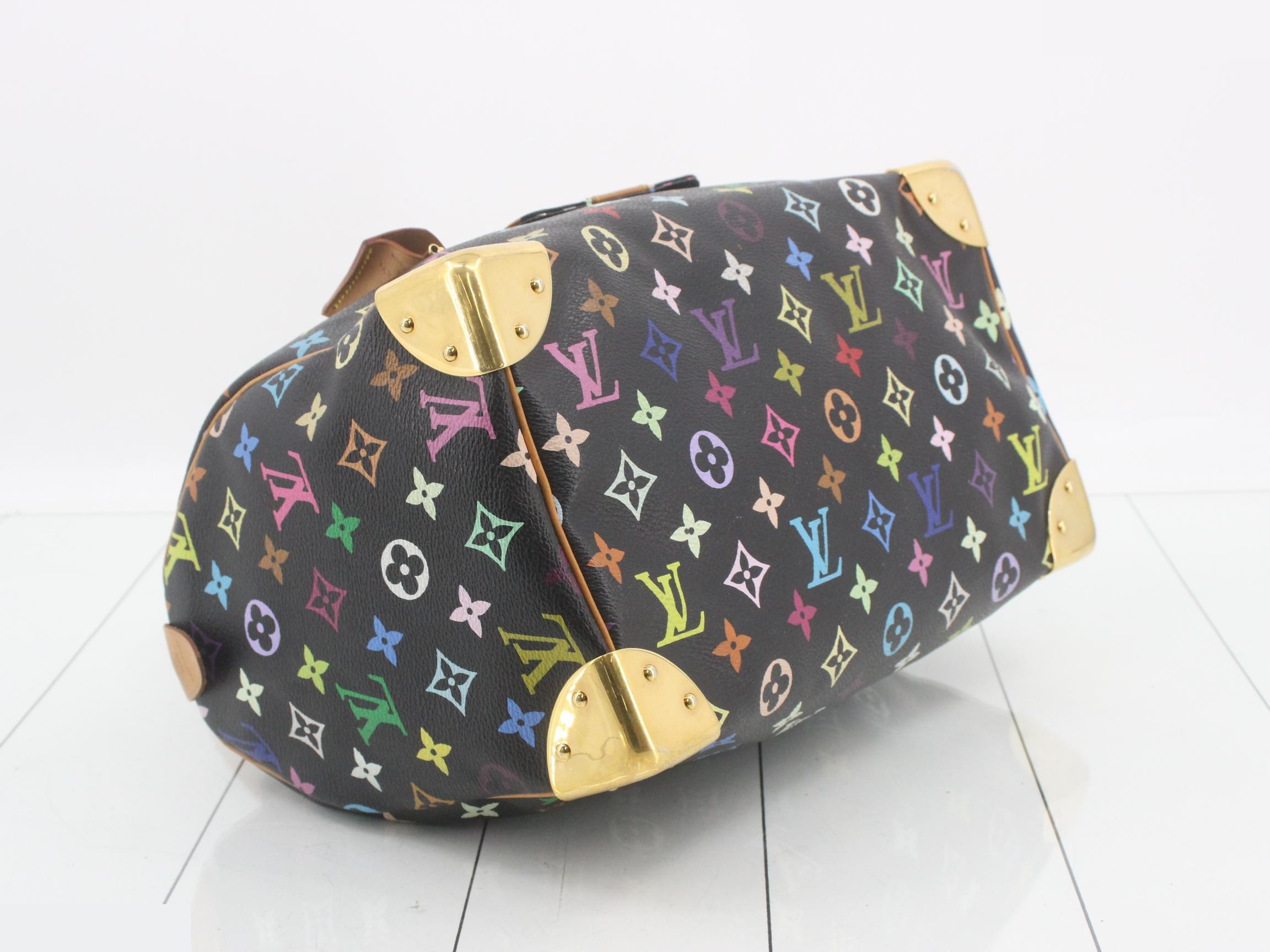 Monogram Multicolor Speedy 30 Noir Handbag — view 5