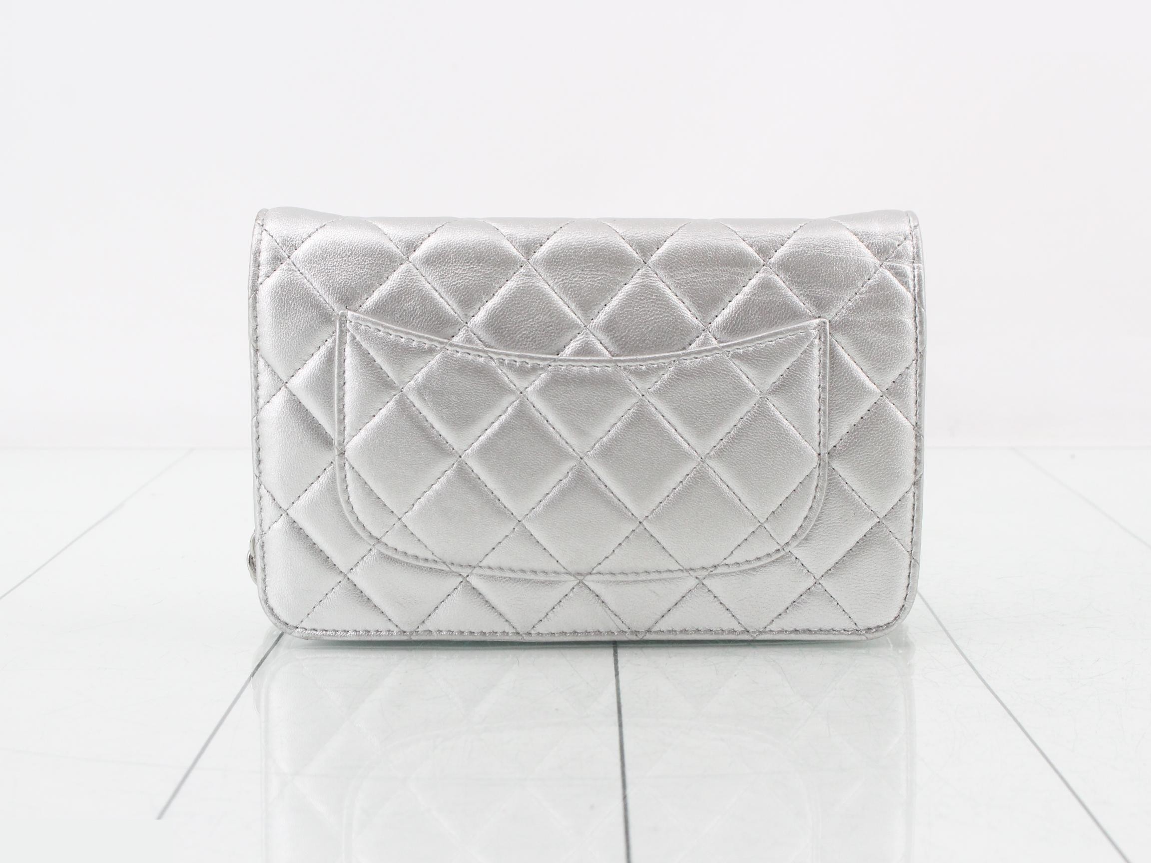 Matelassé Chain Shoulder Bag — view 2