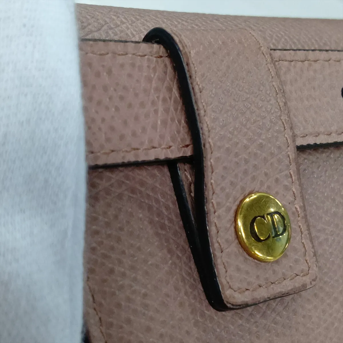 Saddle Leather Waist Pouch Pink — view 11