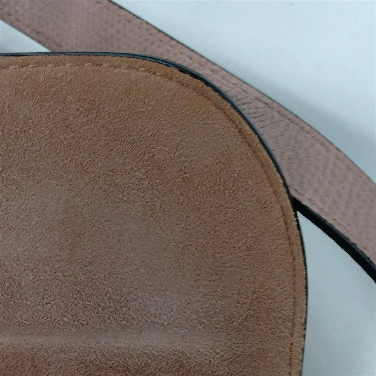Saddle Leather Waist Pouch Pink — view 14