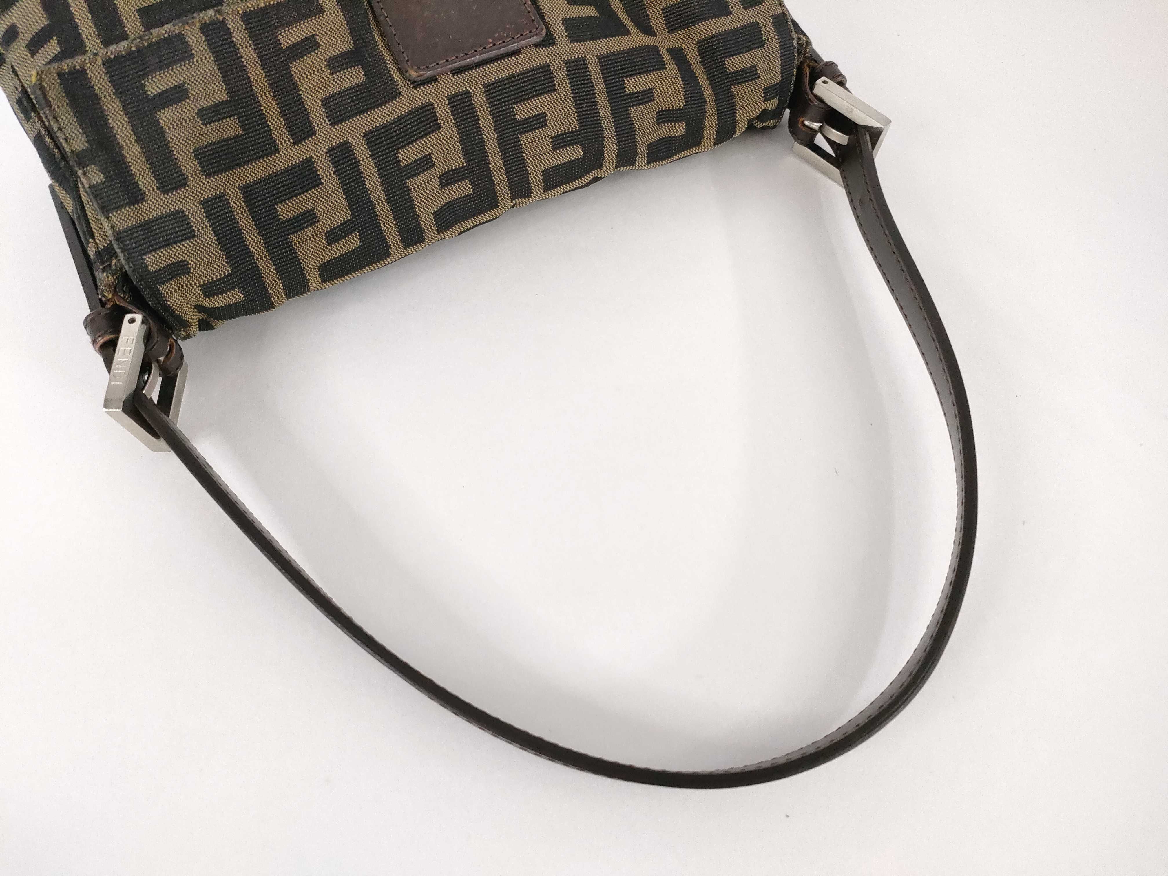 Zucca pattern Fendi Zucca Mamma Bucket Shoulder Handbag — view 3