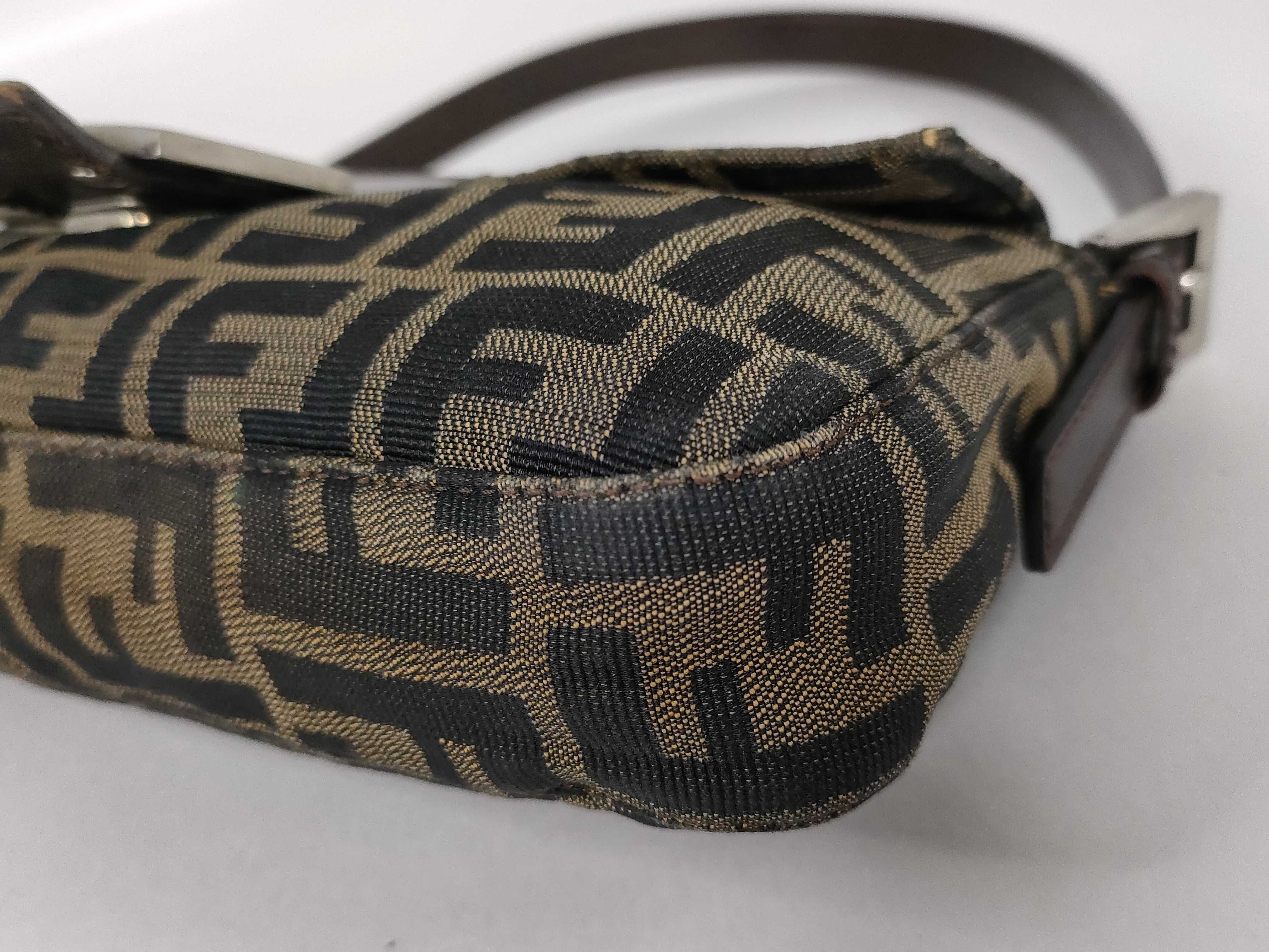 Zucca pattern Fendi Zucca Mamma Bucket Shoulder Handbag — view 6