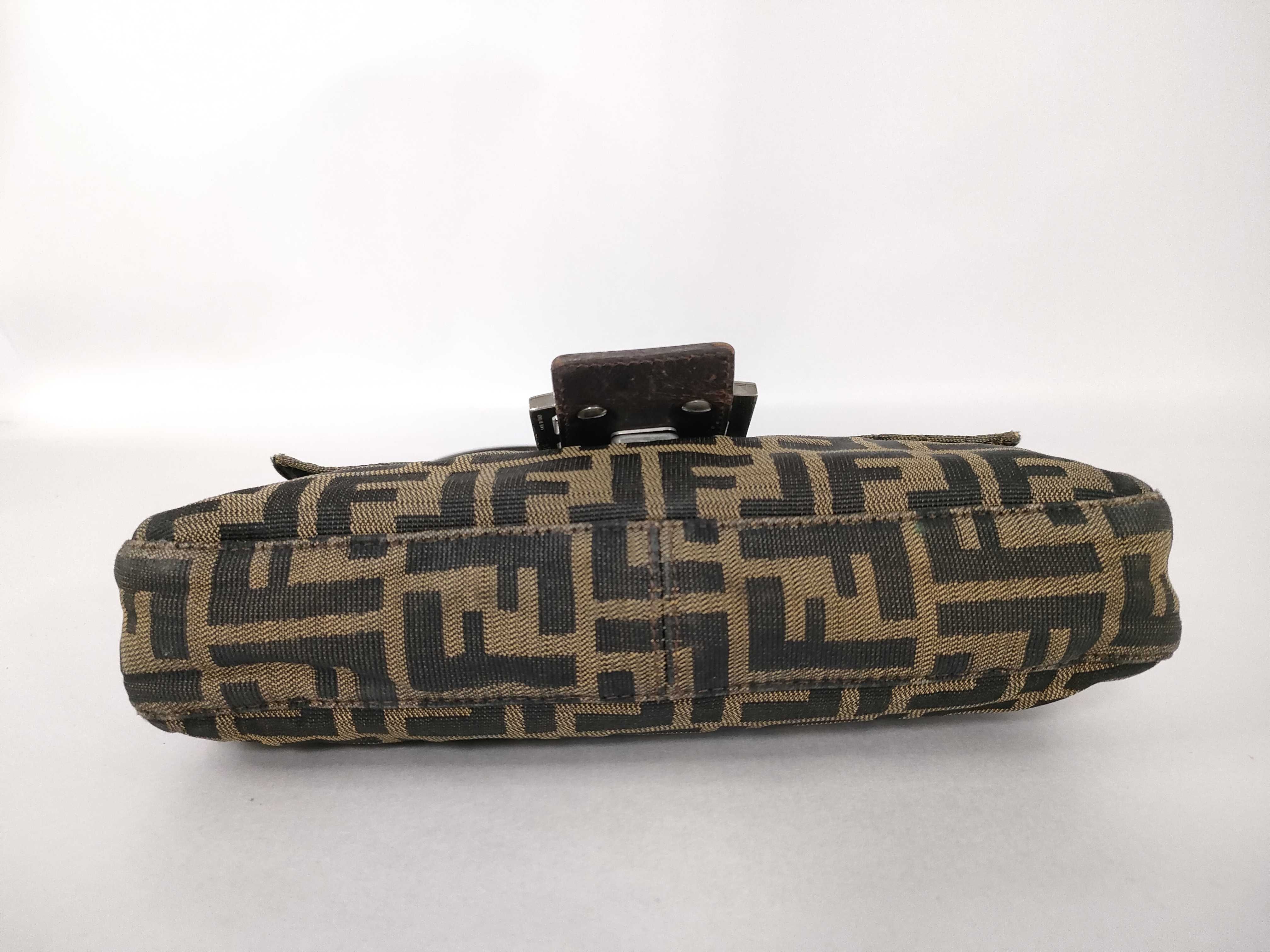 Zucca pattern Fendi Zucca Mamma Bucket Shoulder Handbag — view 7