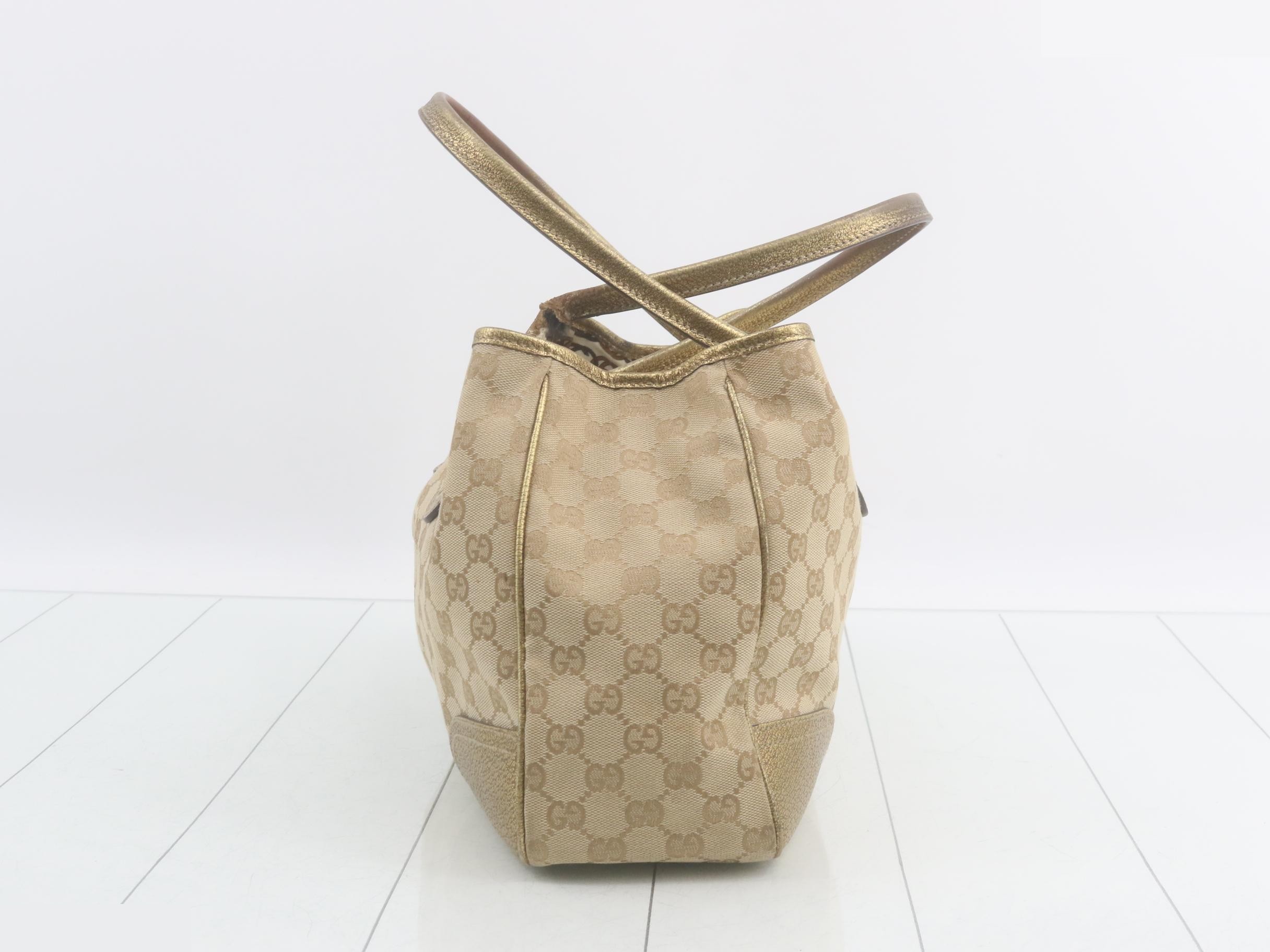 163805 GG Canvas Princy Tote Bag — view 3