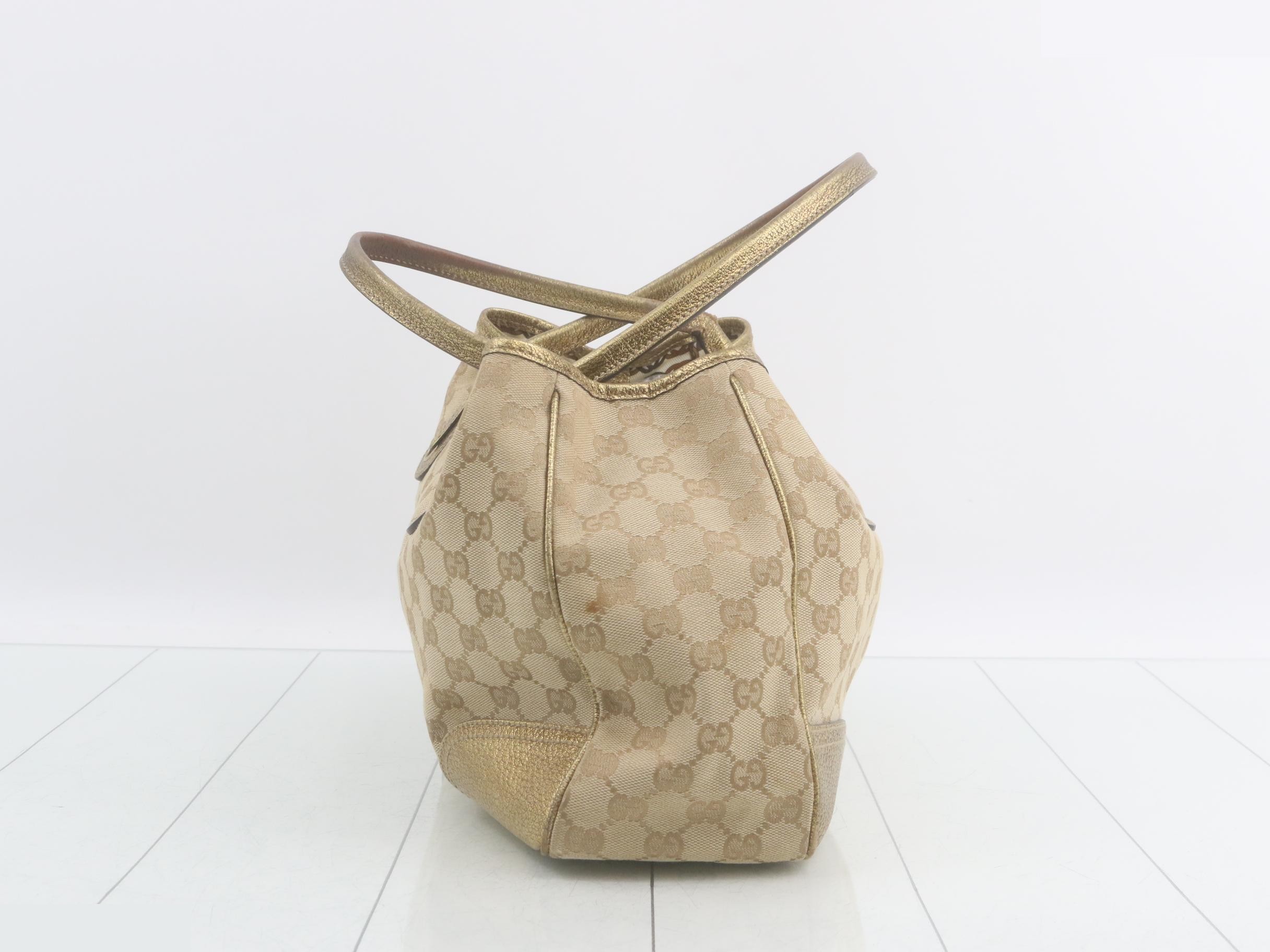 163805 GG Canvas Princy Tote Bag — view 4