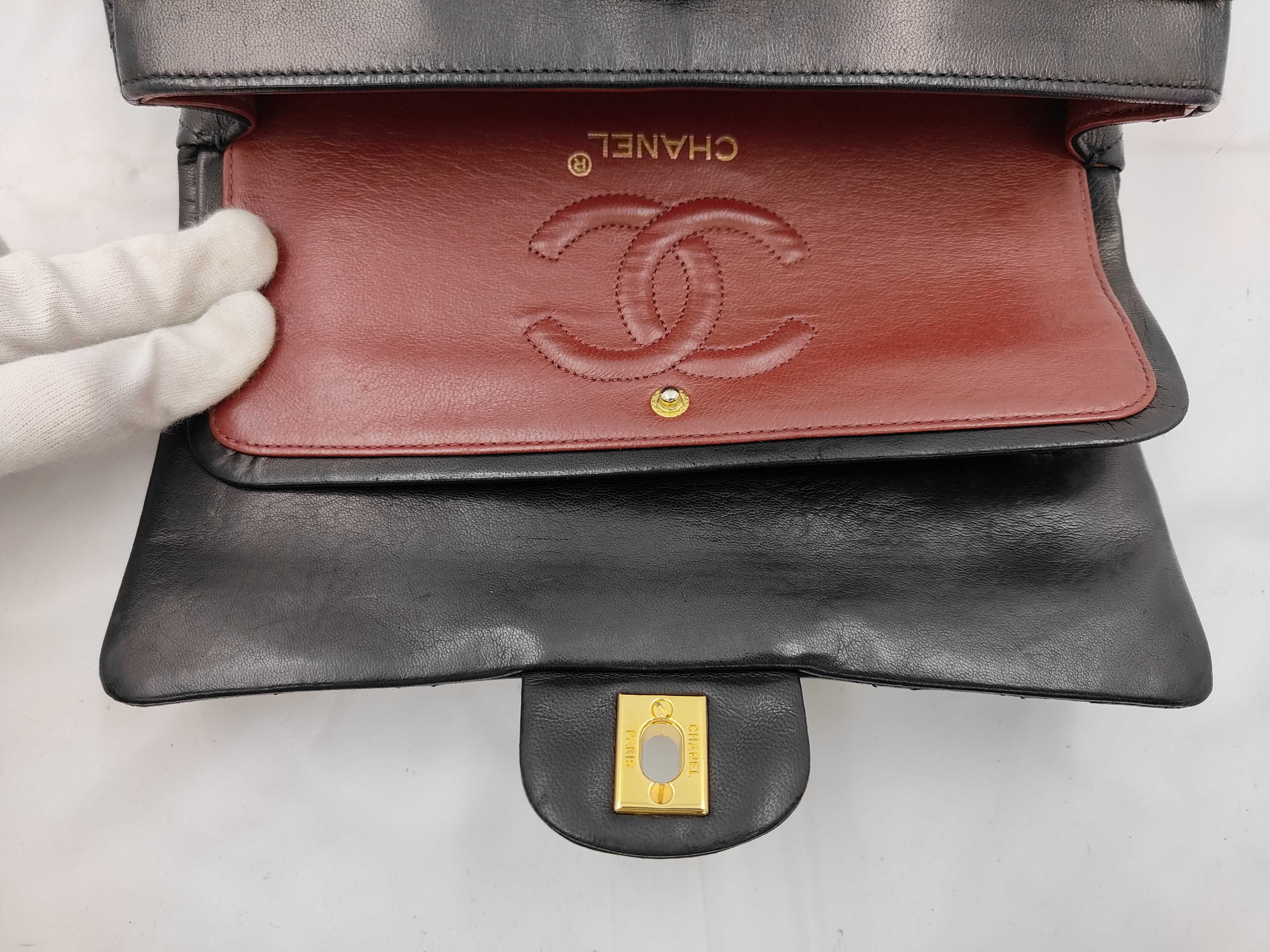 Matelassé Chain Shoulder Bag — view 8