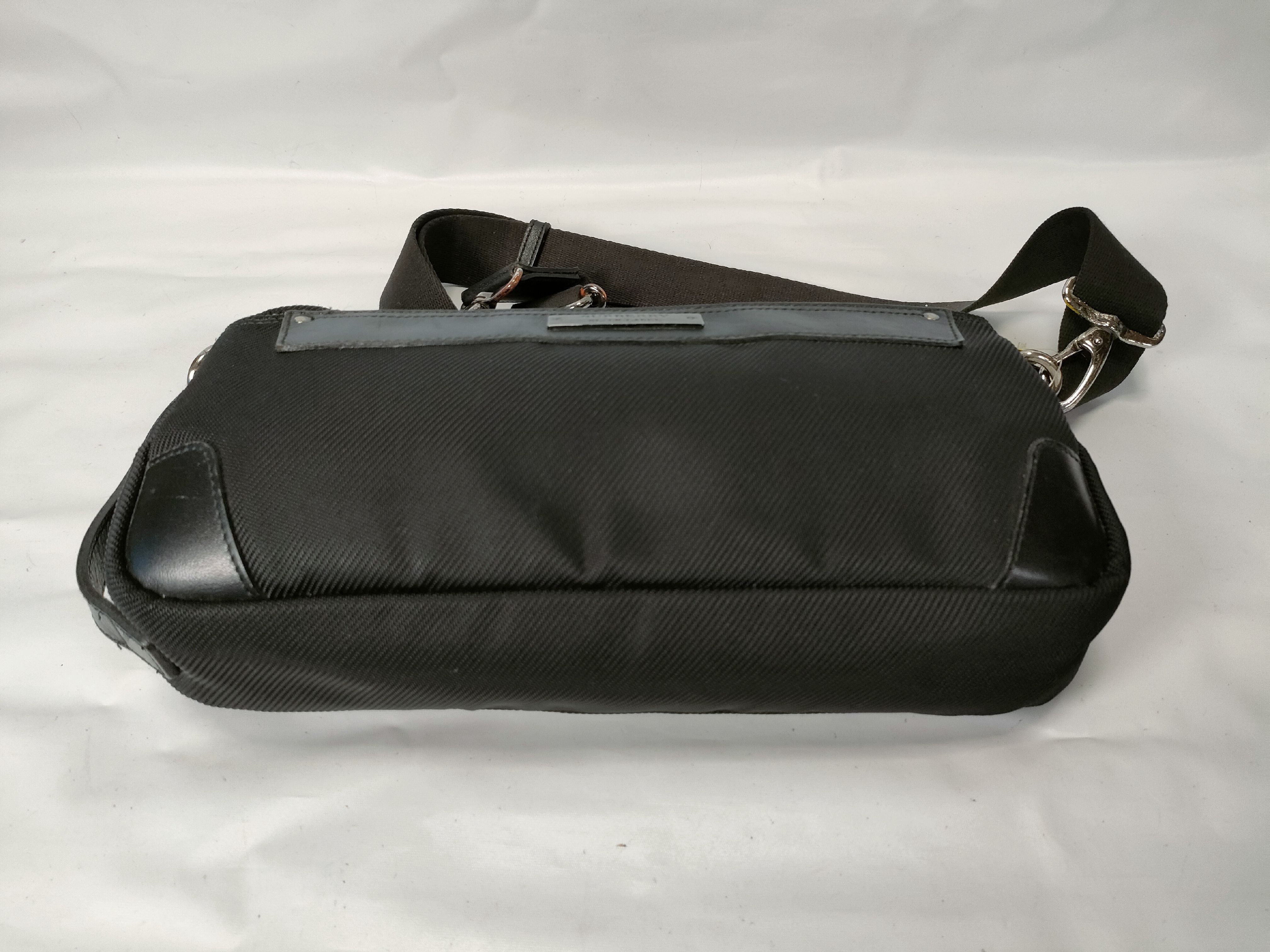 Black Label Shoulder Bag, Check Black — view 7