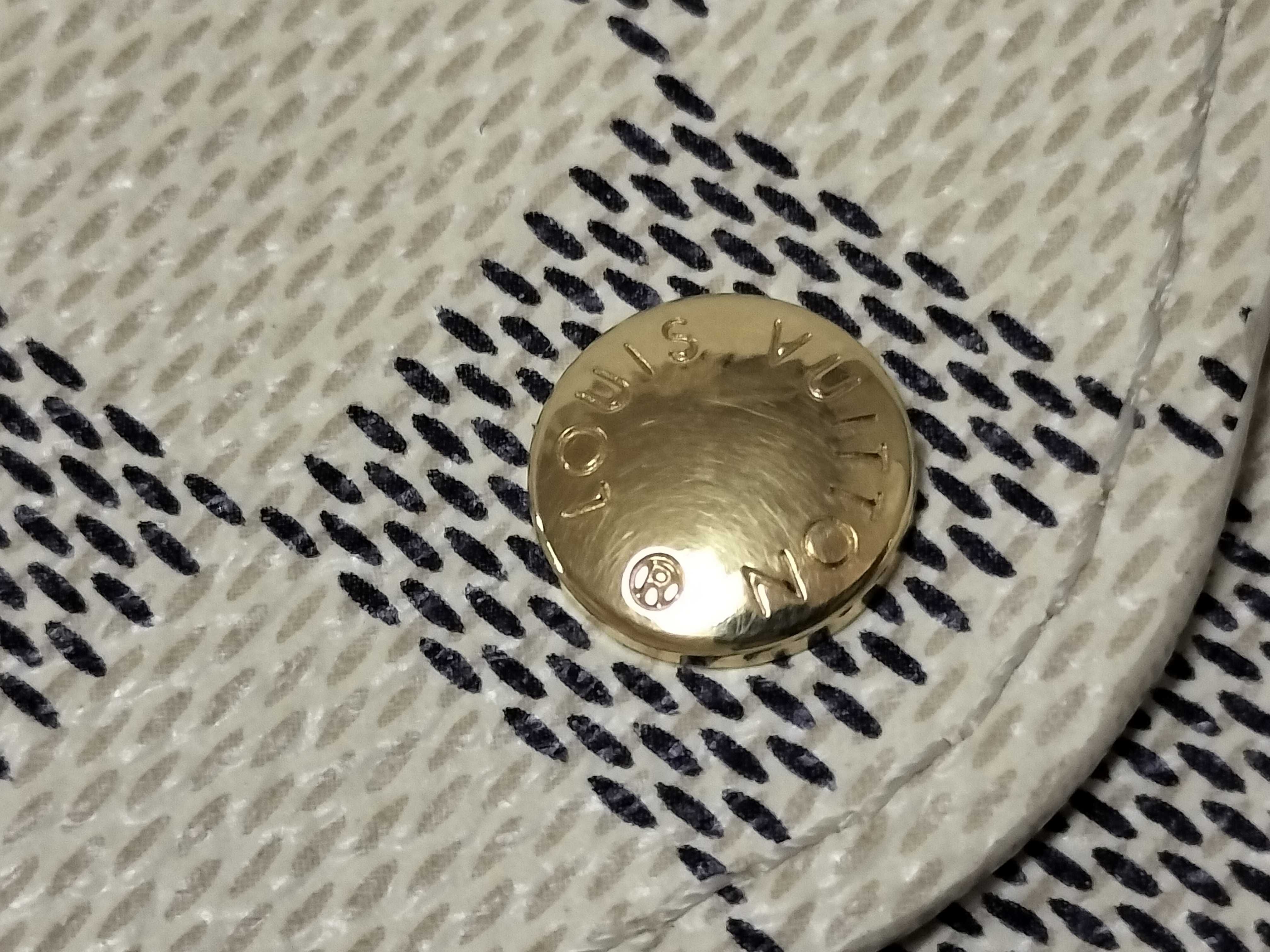 Damier Portefeuille Josephine Azur Wallet with Initials — view 7
