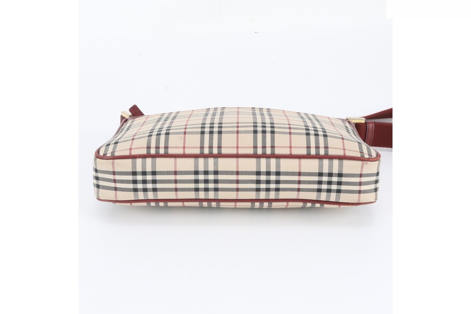 Nova Check Leather Shoulder Bag (Crossbody) — view 6