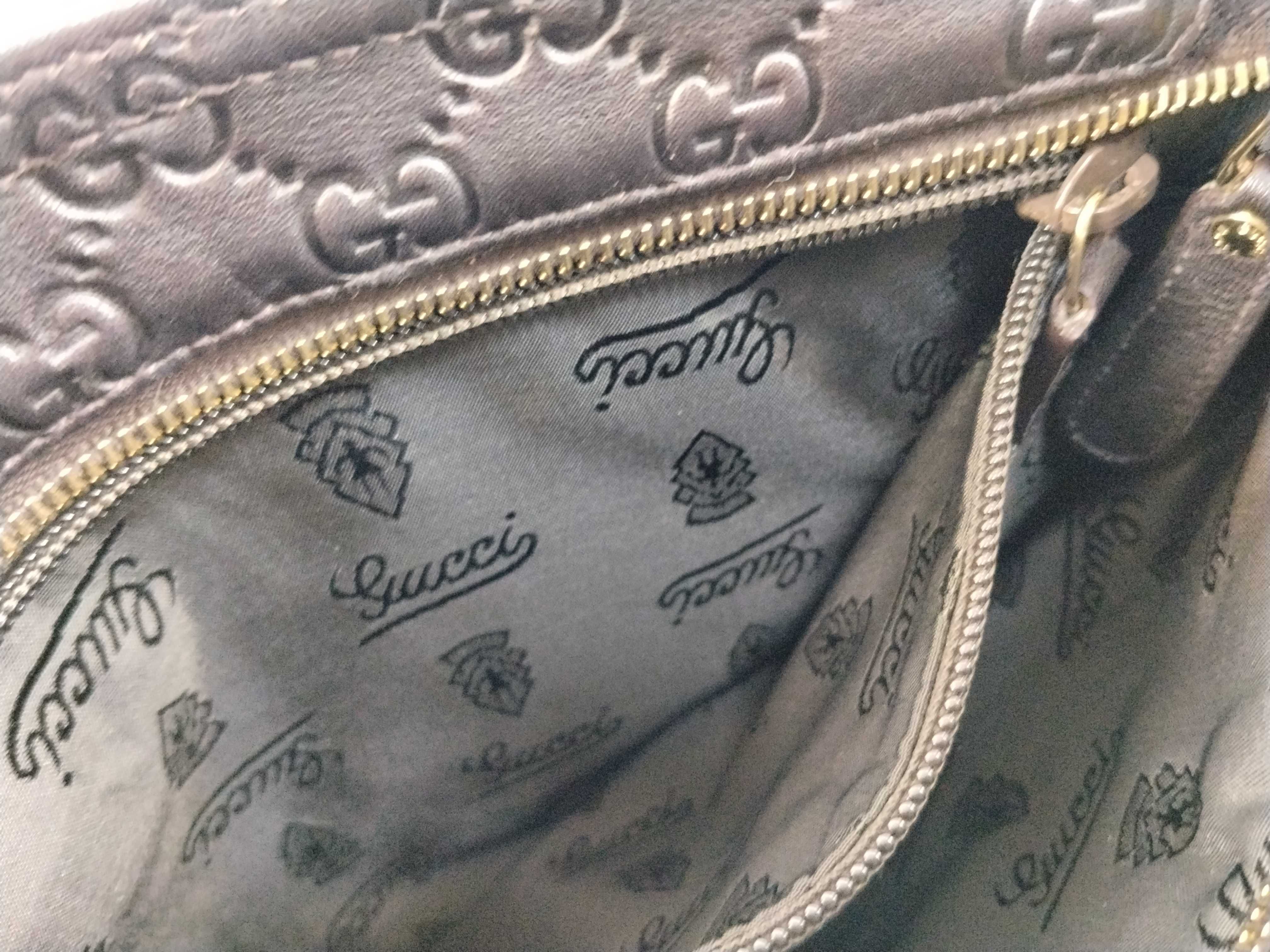 Guccissima Shoulder Bag, Black — view 12