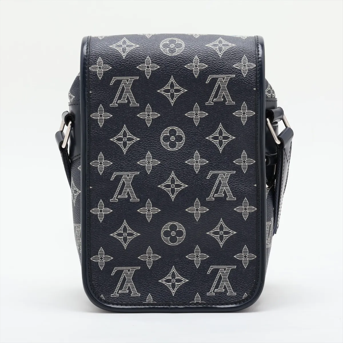 Monogram Savannah Messenger BB M54246 FO0127 Navy (RFID detected) — view 2