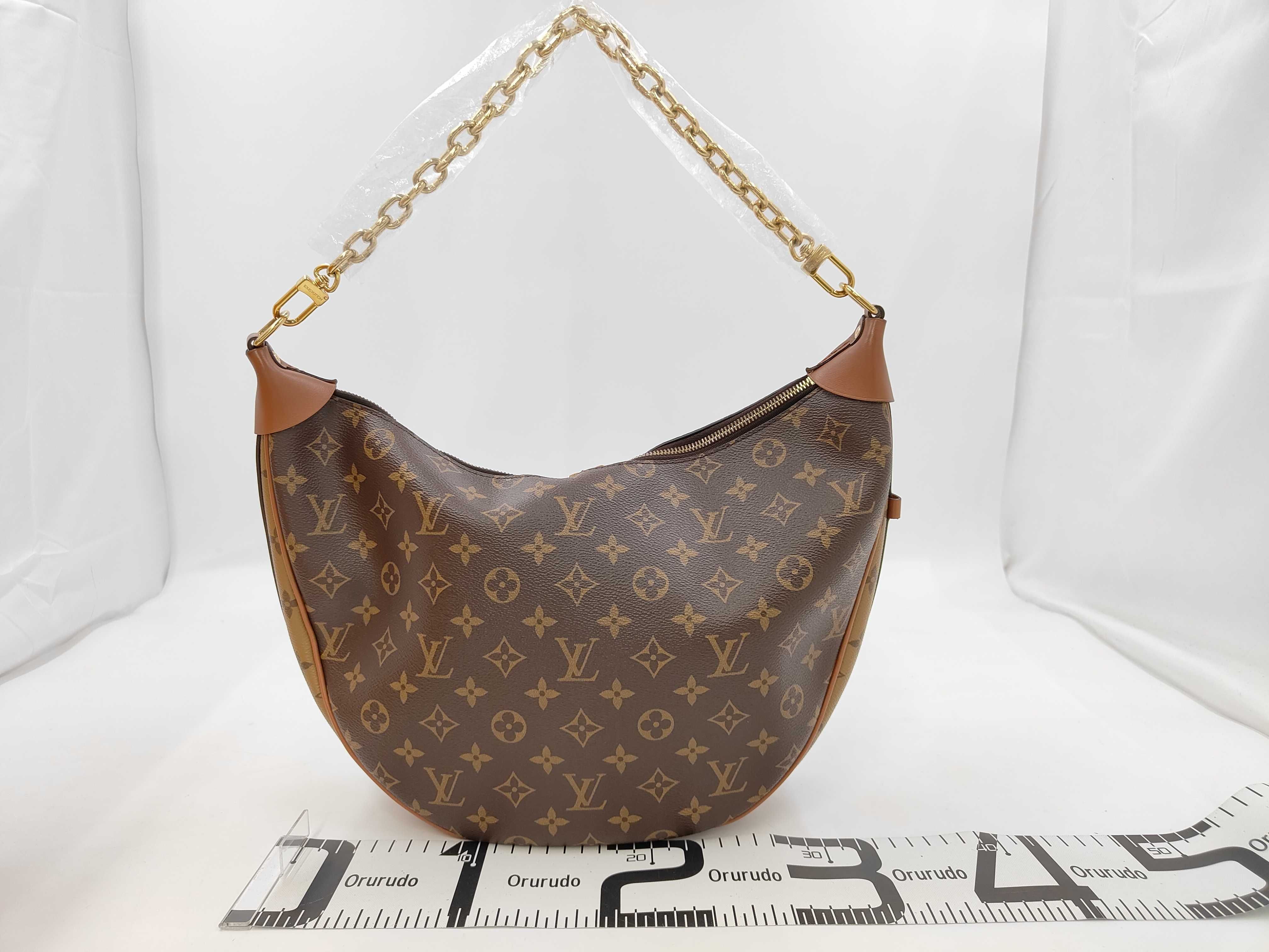 Monogram Reverse Loop Hobo Shoulder Bag — view 2