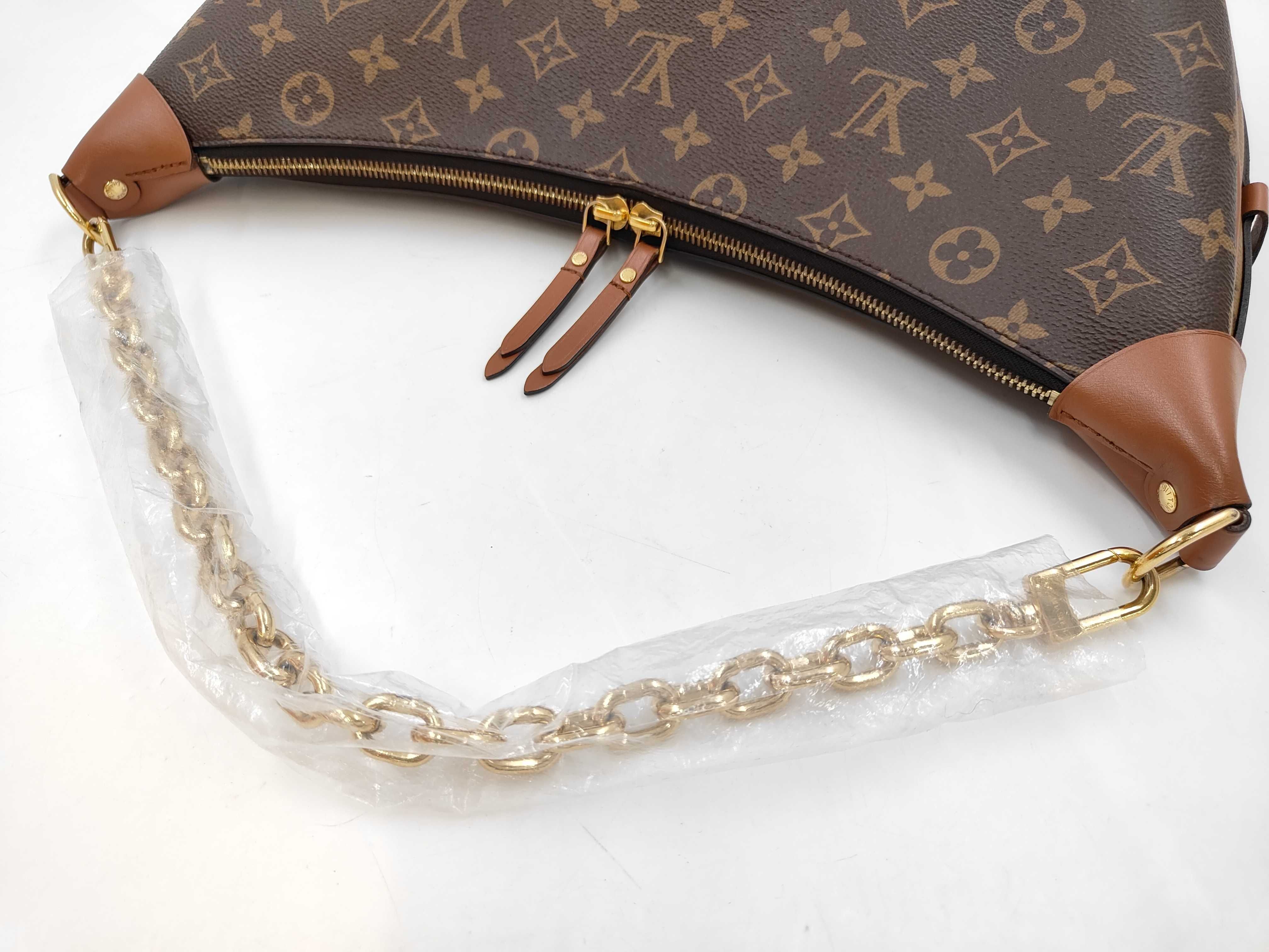 Monogram Reverse Loop Hobo Shoulder Bag — view 3
