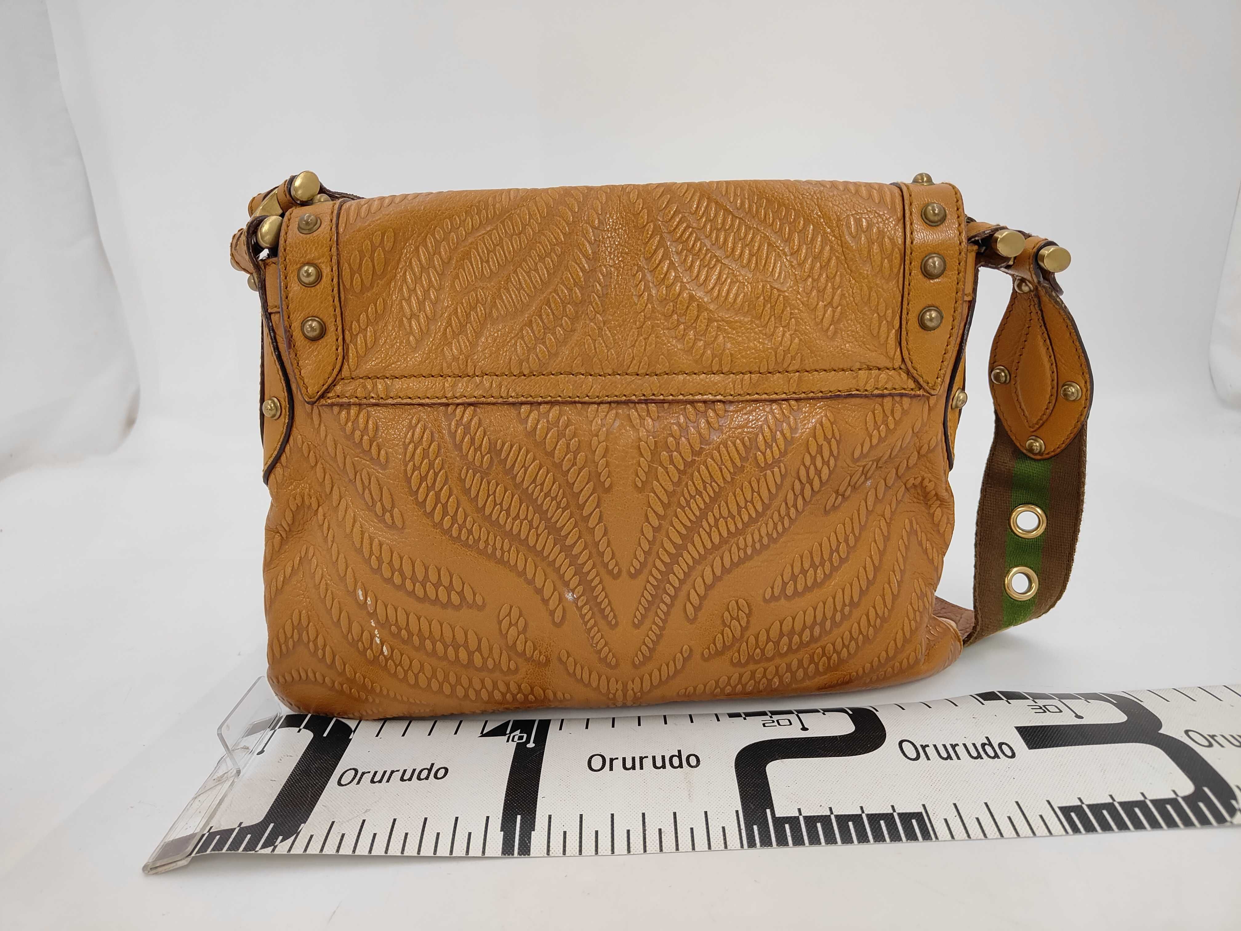 Horsebit Leather Studded Shoulder Bag 144010 — view 2