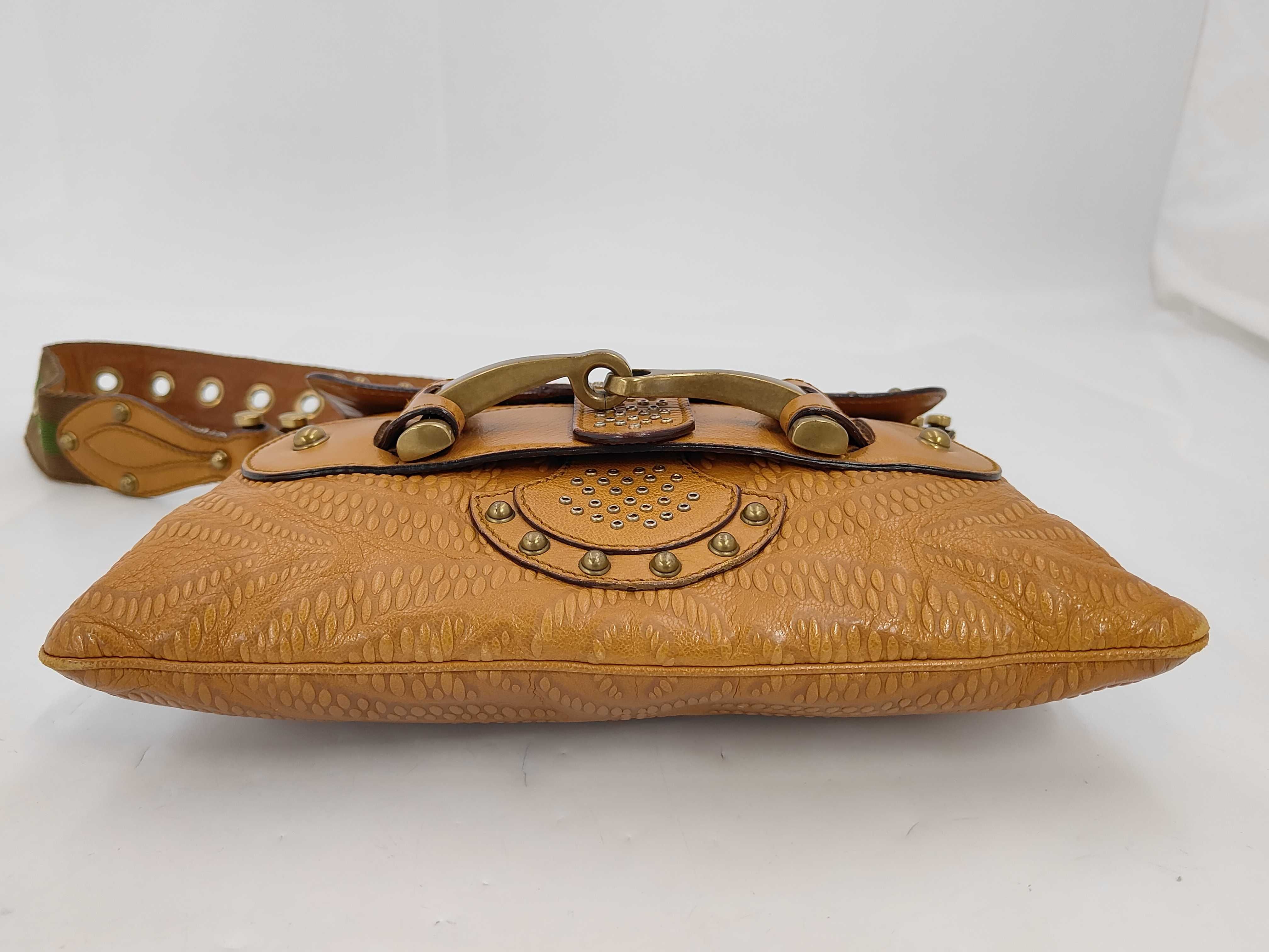 Horsebit Leather Studded Shoulder Bag 144010 — view 4