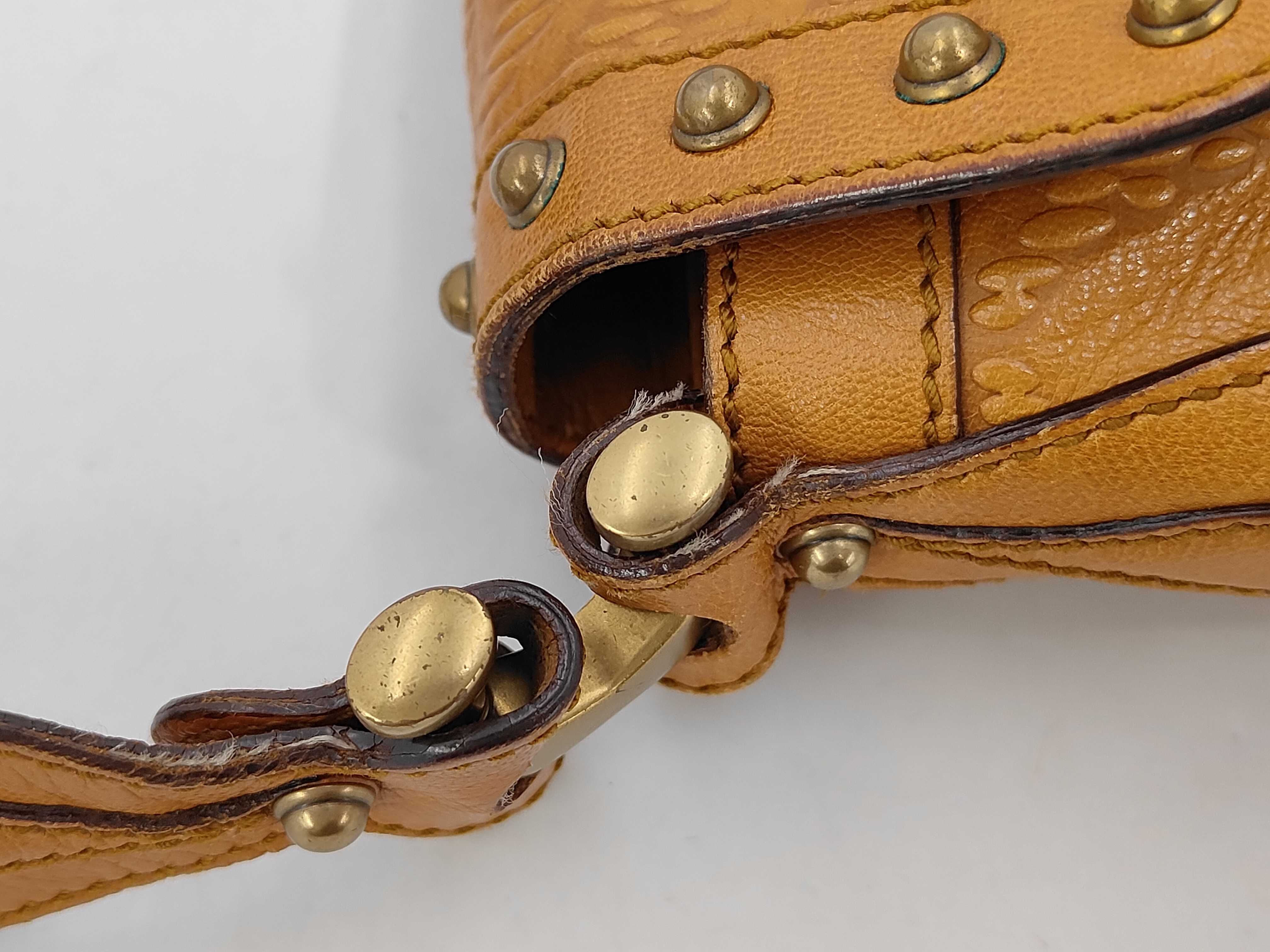 Horsebit Leather Studded Shoulder Bag 144010 — view 7